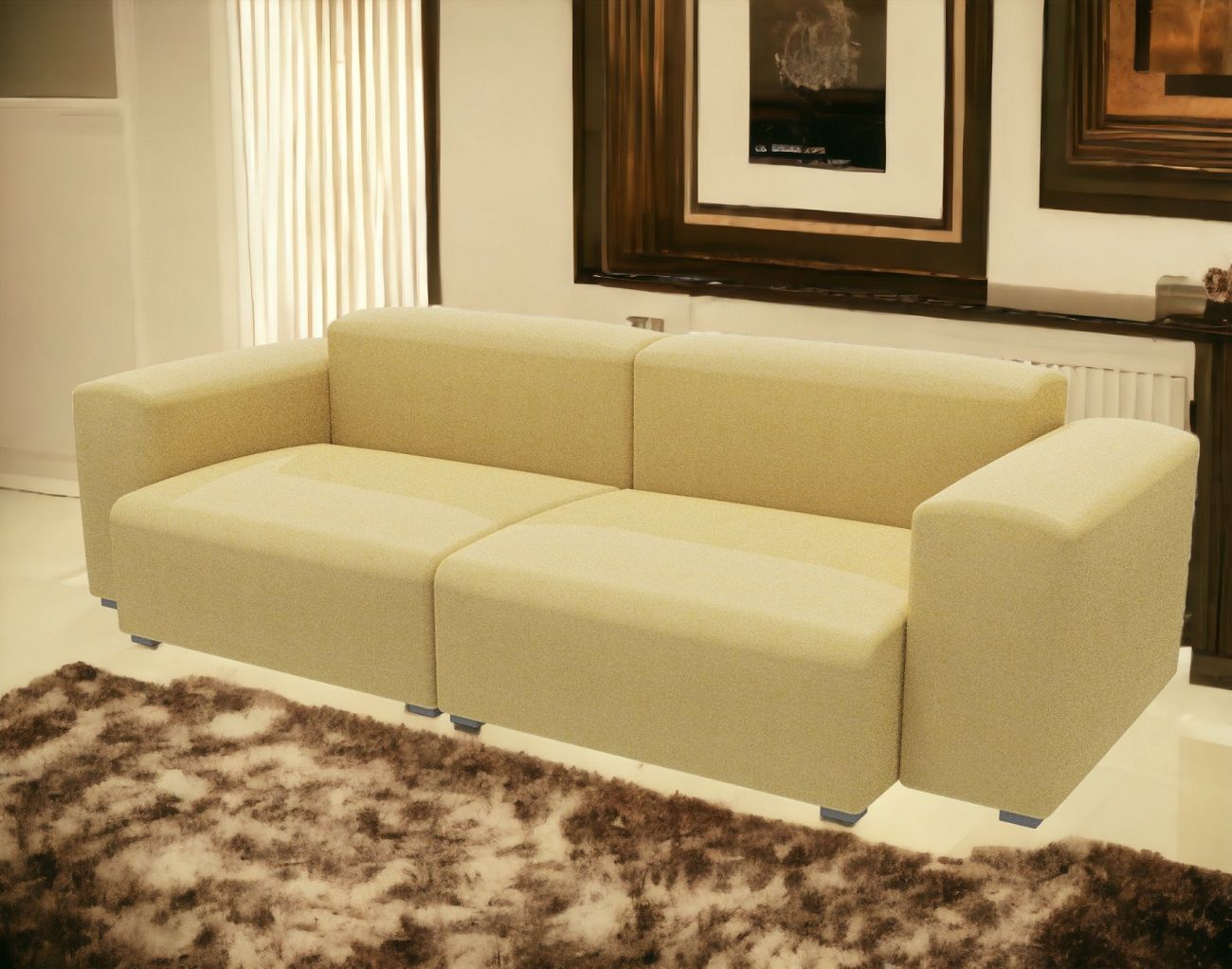 Mags Soft Sofa Low Armrest 2 1/2-seater Combination 1 Hay