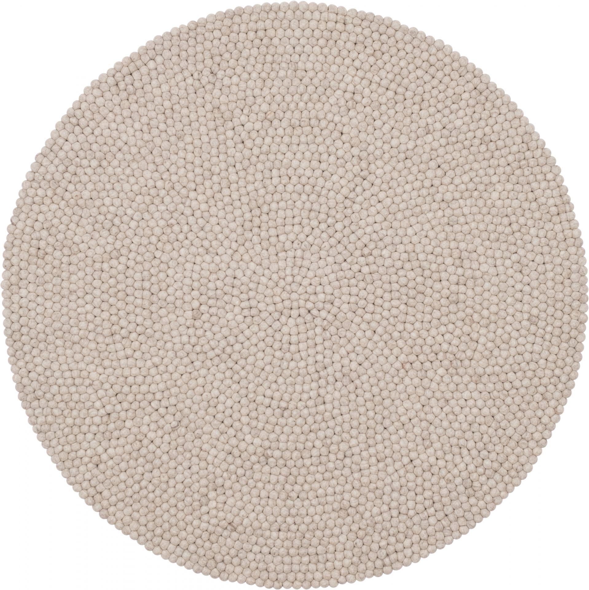Felt ball Carpet round 160 cm myfelt