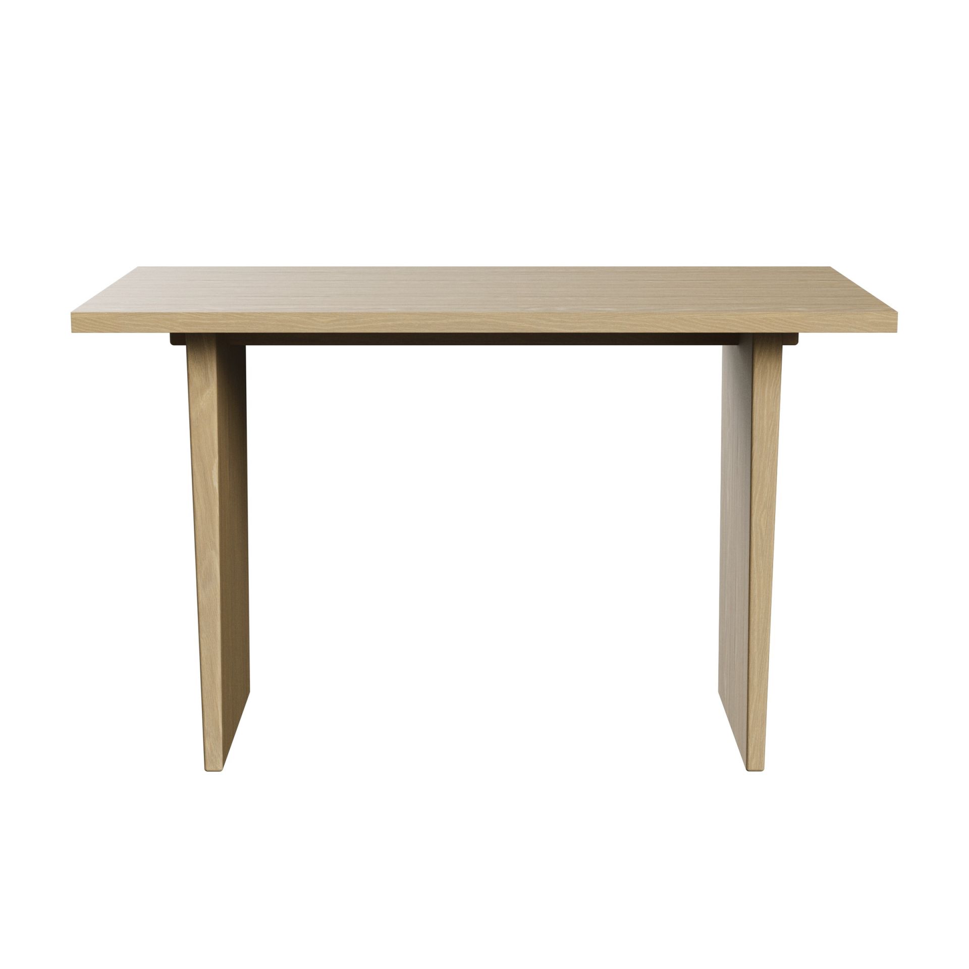 Private Desk Light Stained Oak Veneer Gubi