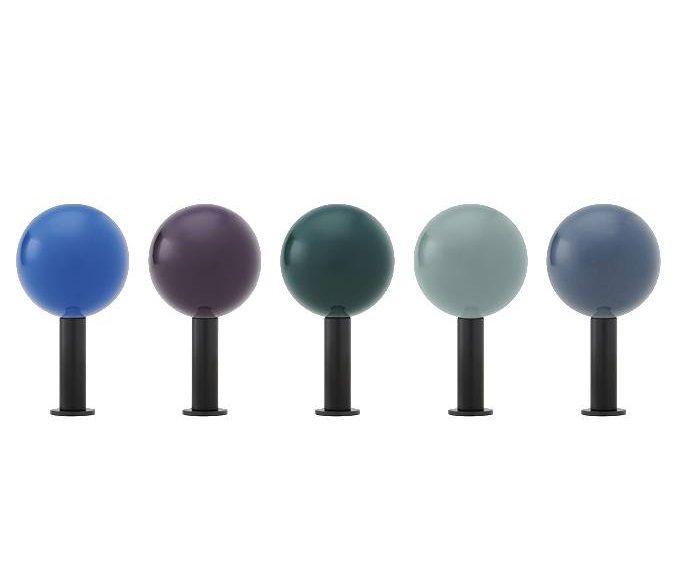 Dots Wall hooks 5-Set Mix colors Schönbuch Jodhpur
