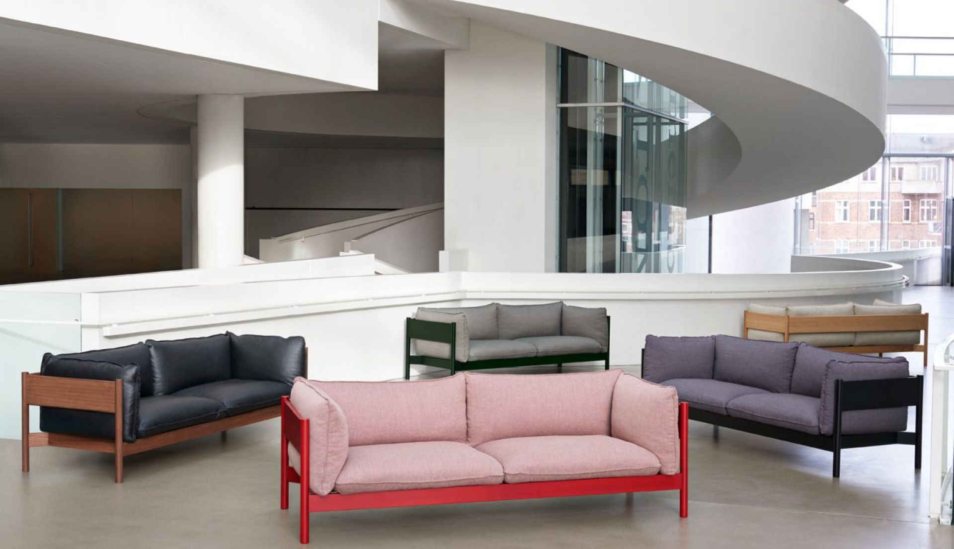 Arbour Eco 3-seater sofa Hay