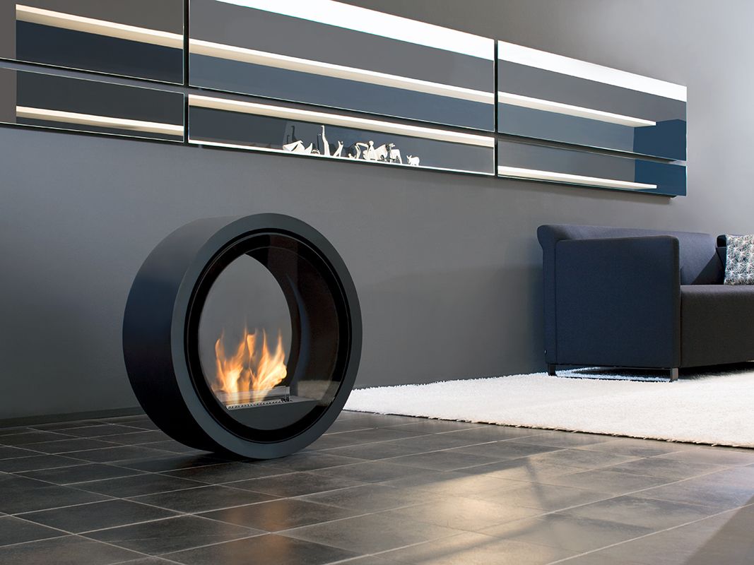 Roll Fire Rollable Fireplace with Tenderflame Burner Conmoto SINGLE PIECES