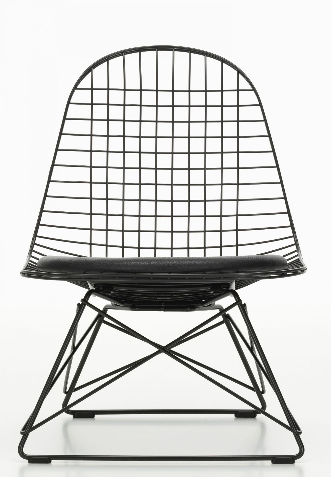 LKR-5 Wire Chair Chair with Seat Cushion Vitra