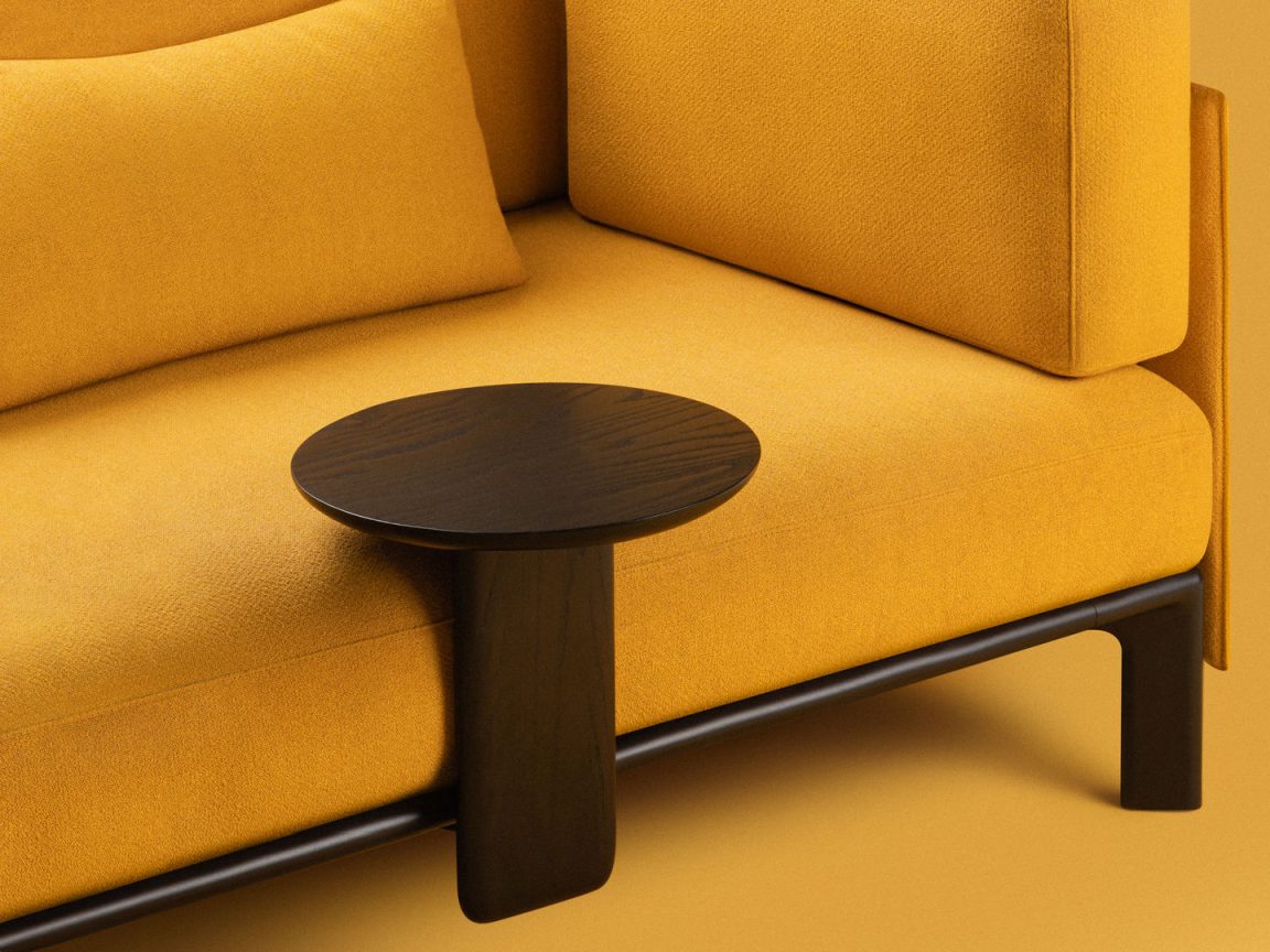 Anagram clip-on table Ø 35 cm round Vitra   