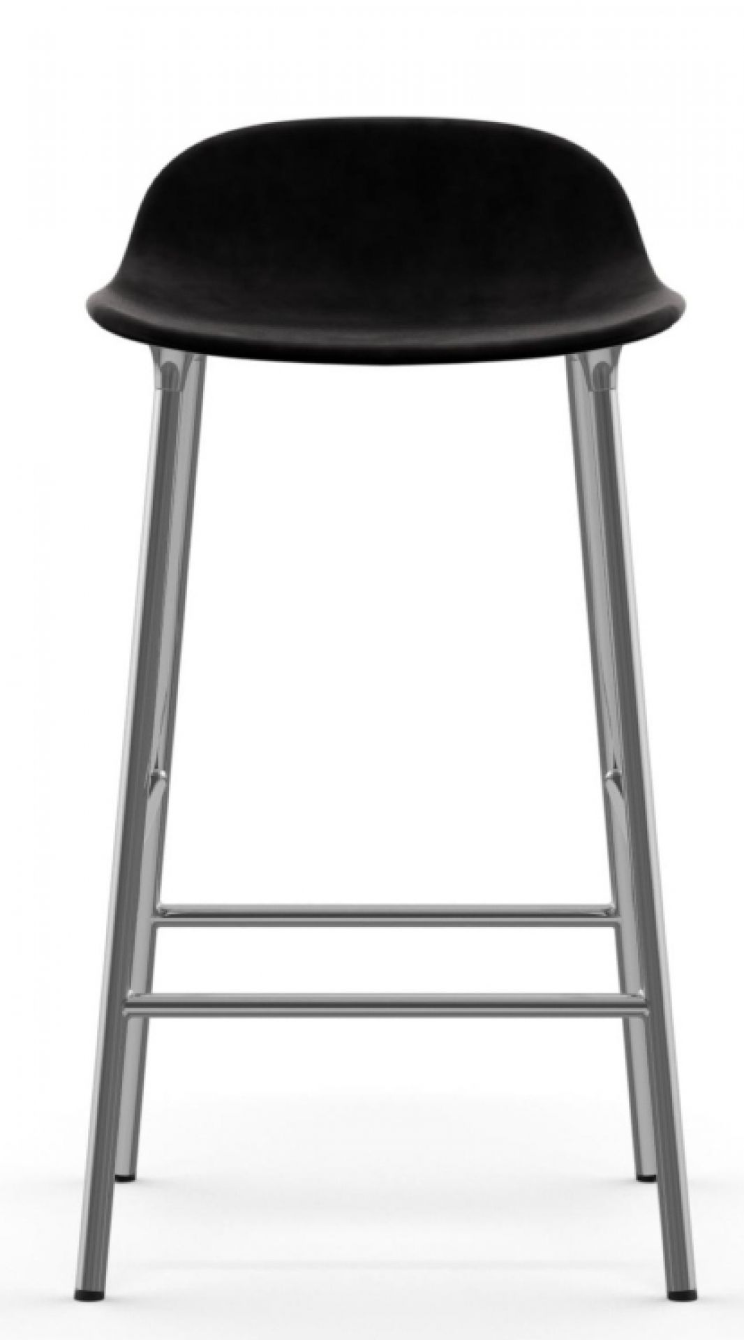 Form Barstool  H 65 cm Steel Upholstered Normann Copenhagen
