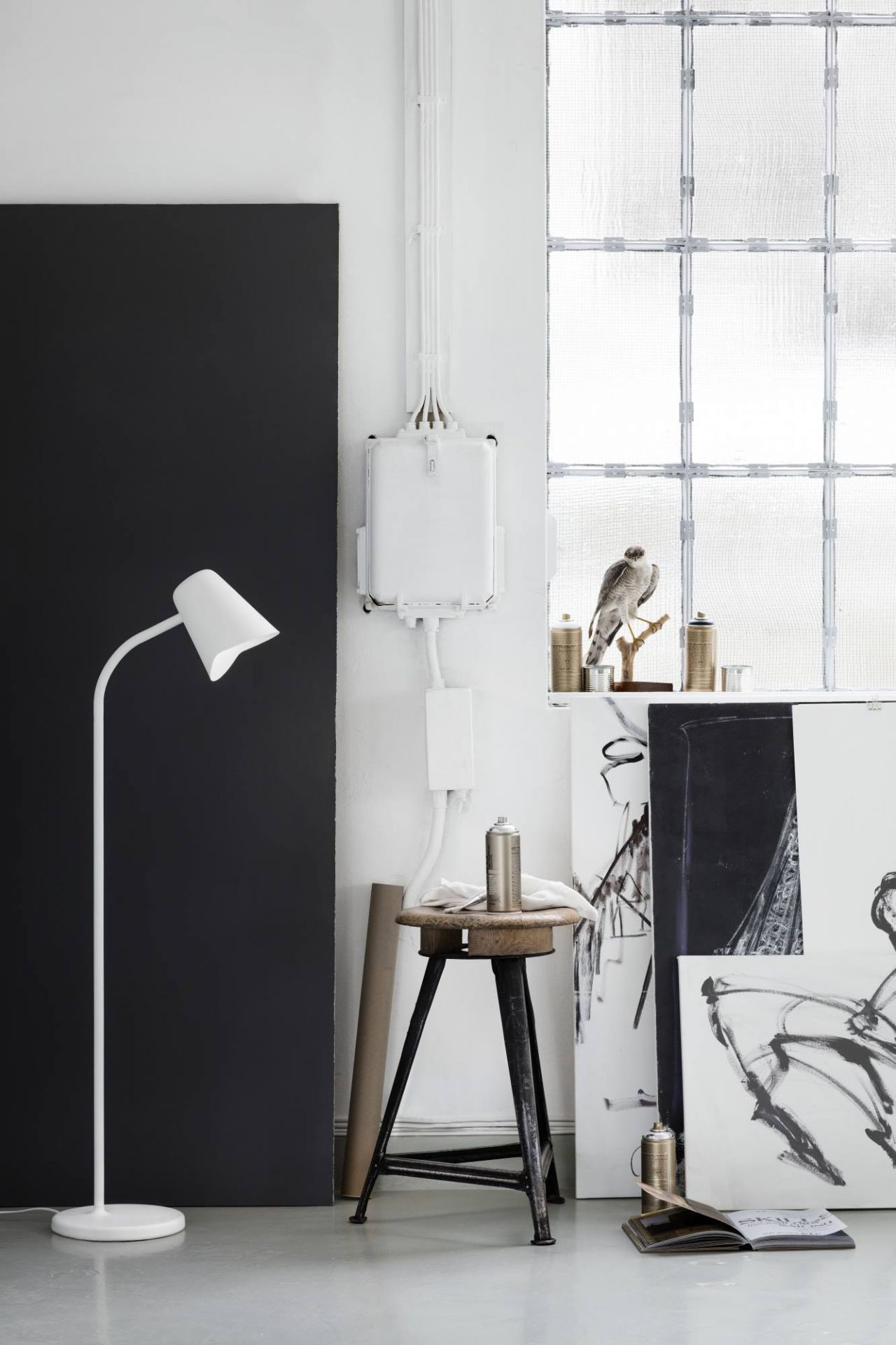 Me floor dim floor lamp Northern