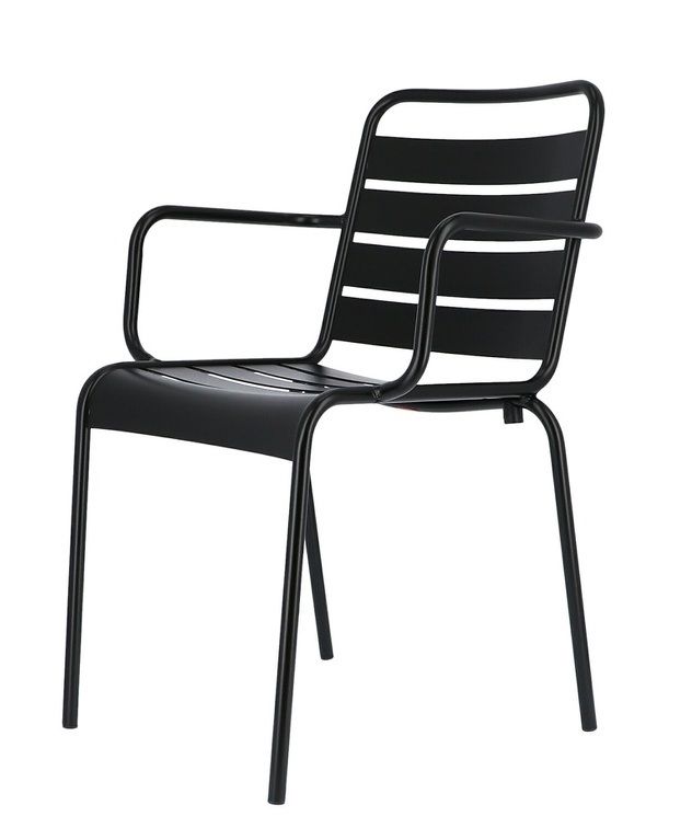 Fiam Mya Metal outdoor stacking chair Jan Kurtz