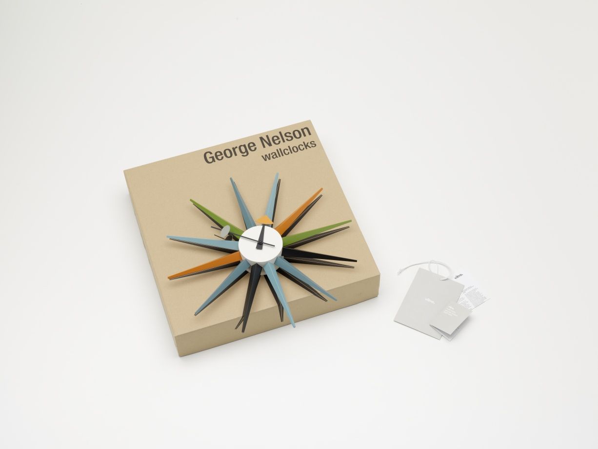 Sunburst Clock multi wall clock Vitra