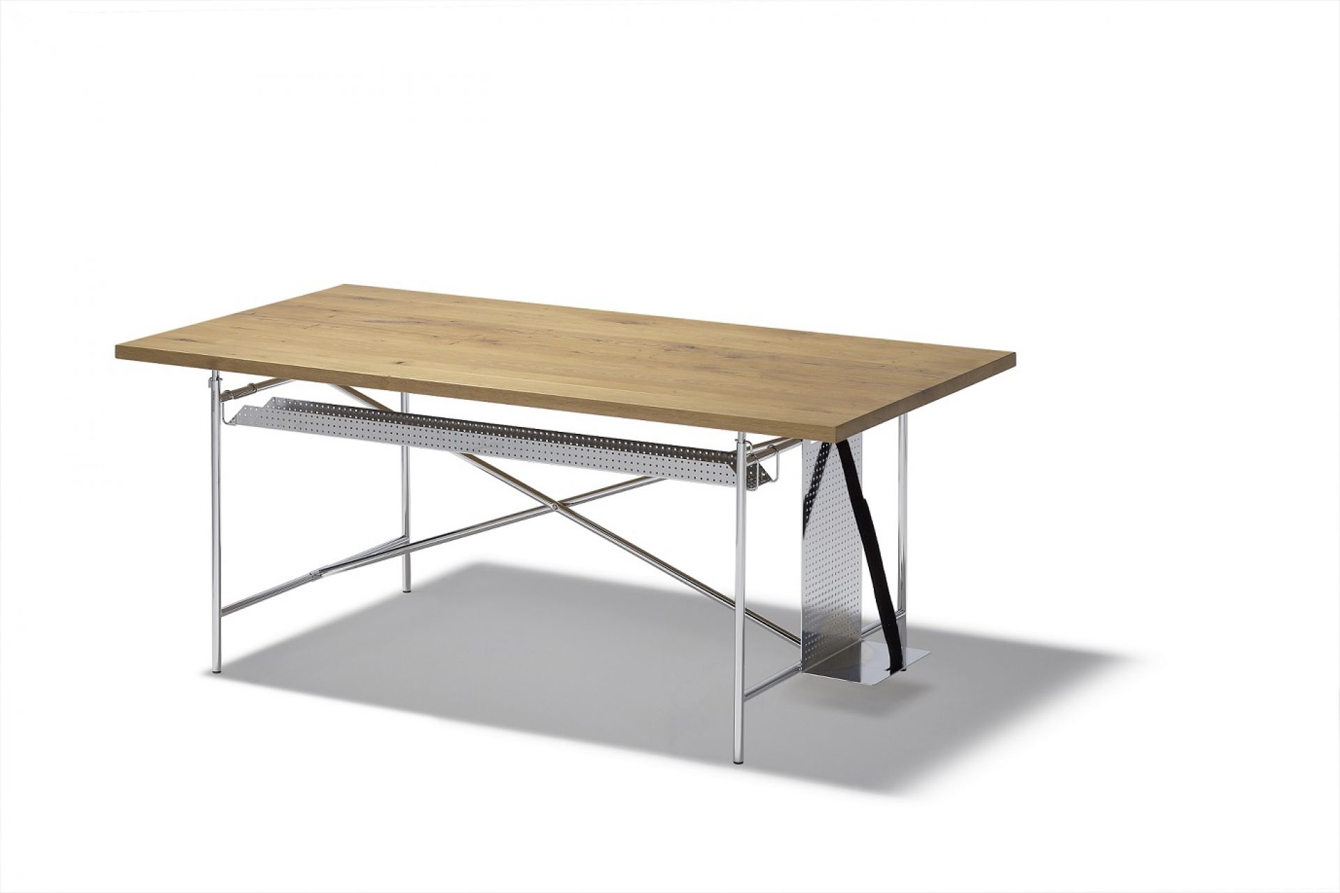 Cable tray for Eiermann 2 table frame CHROME SINGLE PIECES