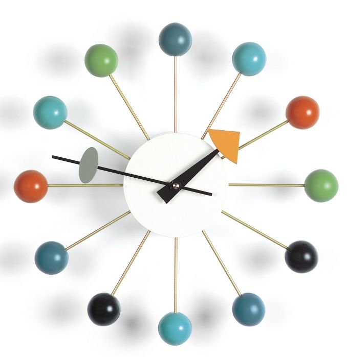 Ball Clock  Wall Clock - multicolour