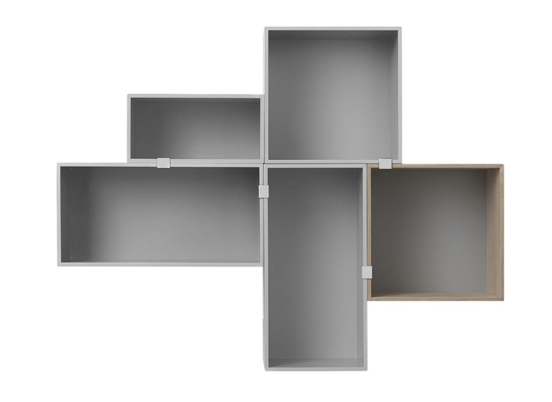 Mini Stacked Storage System 2.0 Shelf system Muuto
