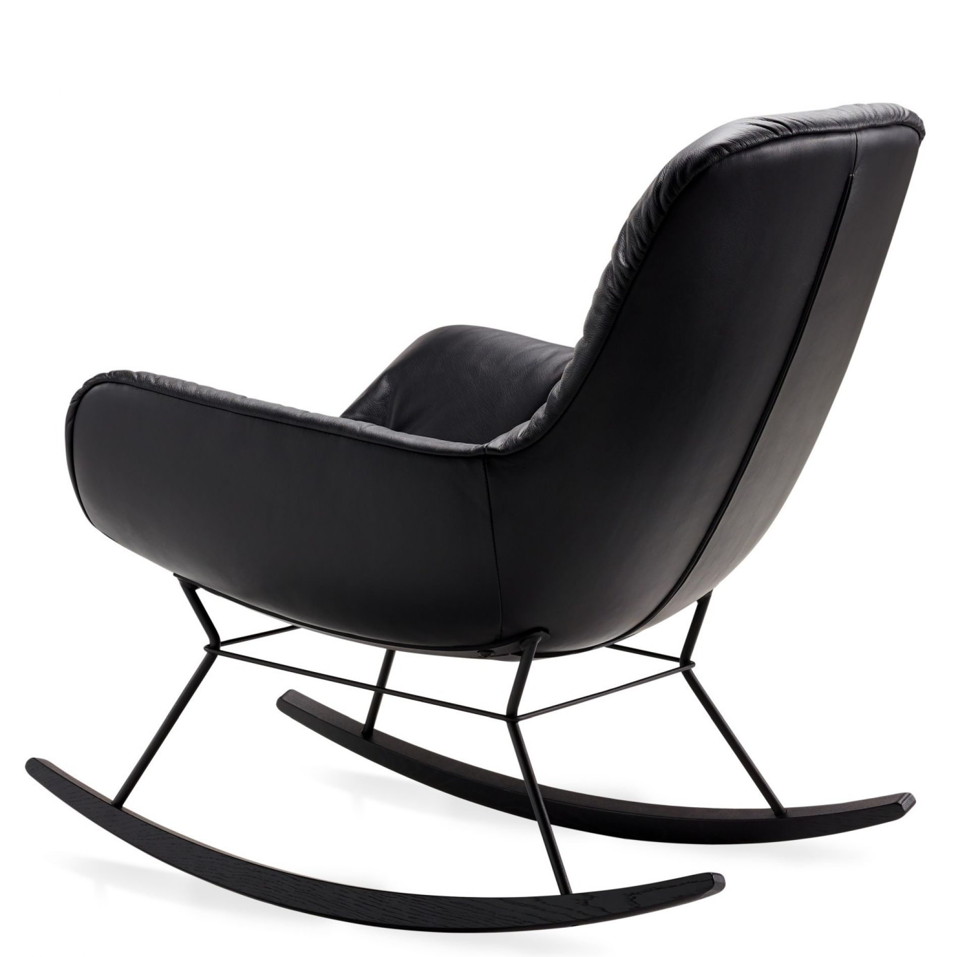 Leya Rocking Lounge Chair Freifrau Manufaktur