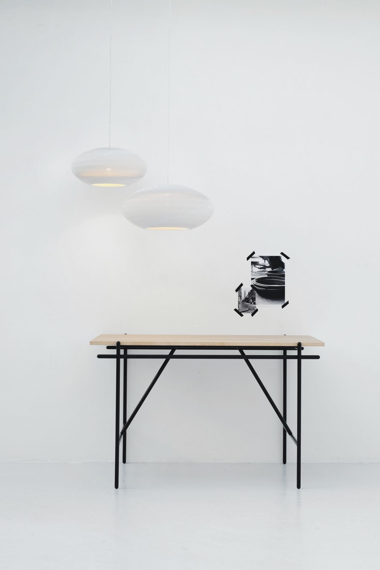 Scraplights Disc 16 Pendant lamp White Graypants