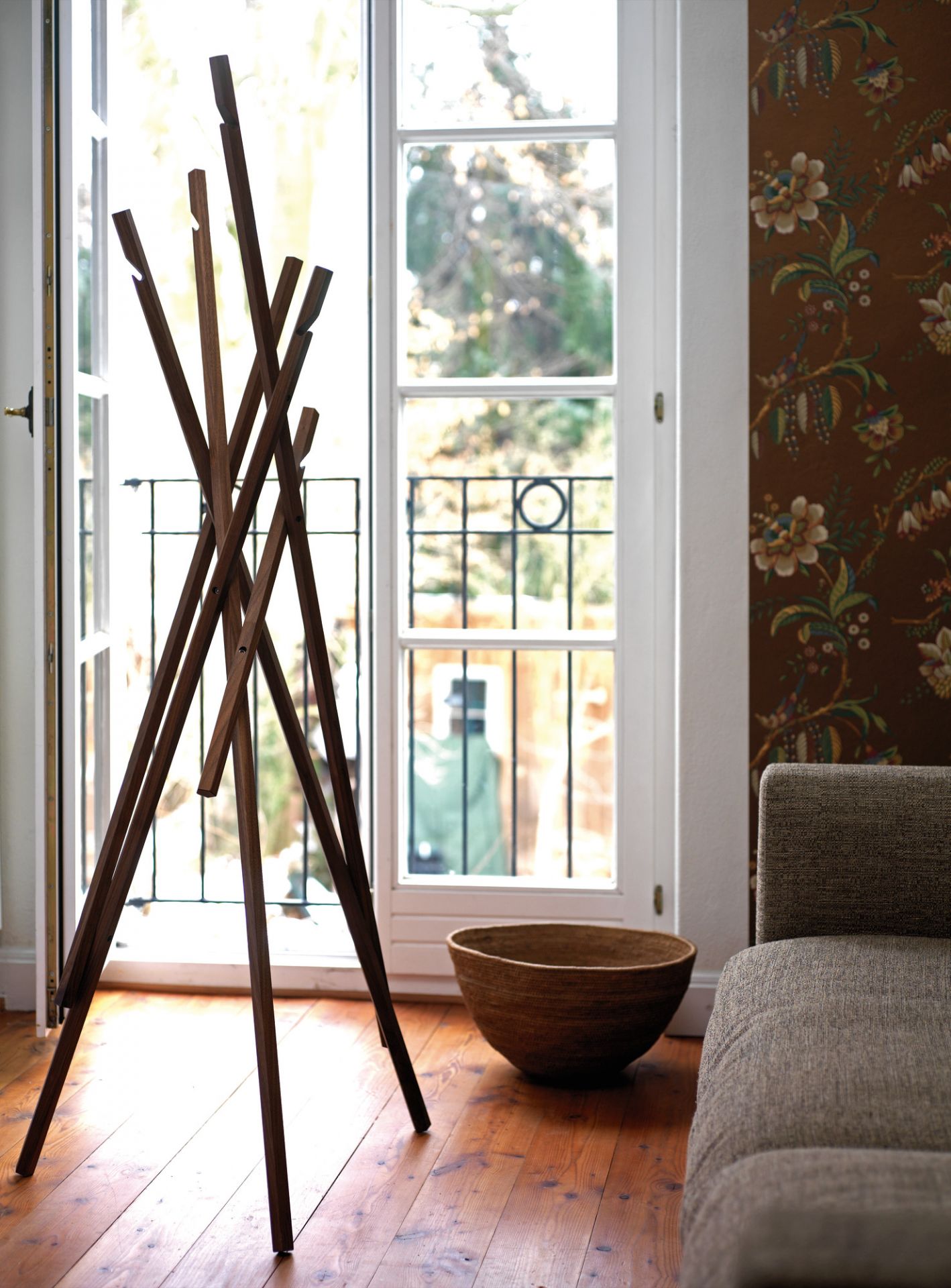 Sticks Coat rack Schönbuch natural oak