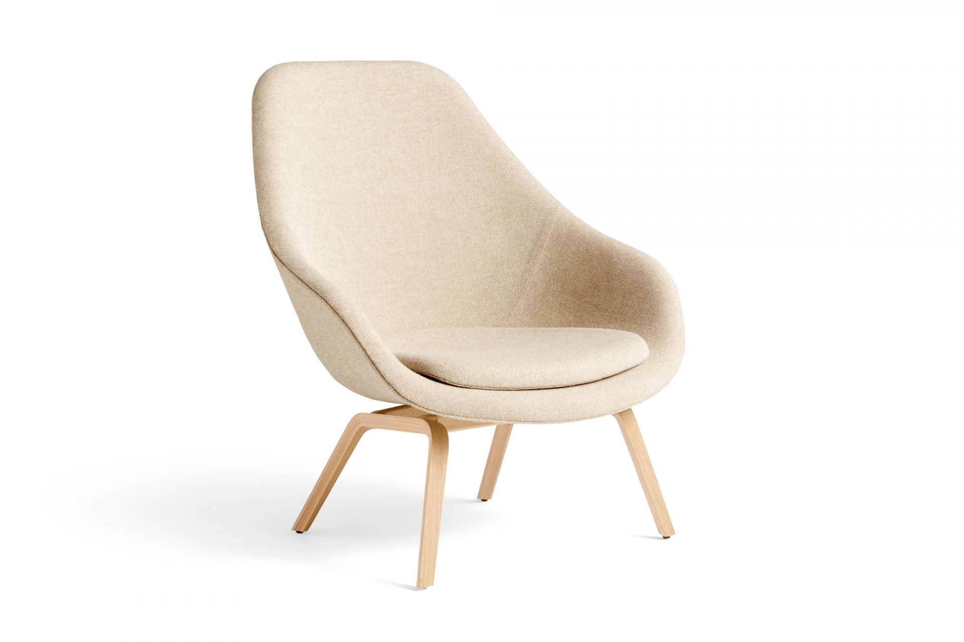 About a Lounge AAL 93 / AAL93 High Armchair Hay