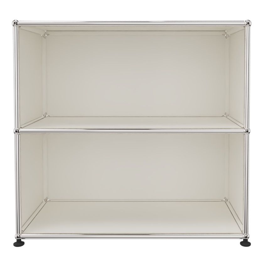 USM Haller Shelf Open H 75 cm Pure white - FAST DELIVERY