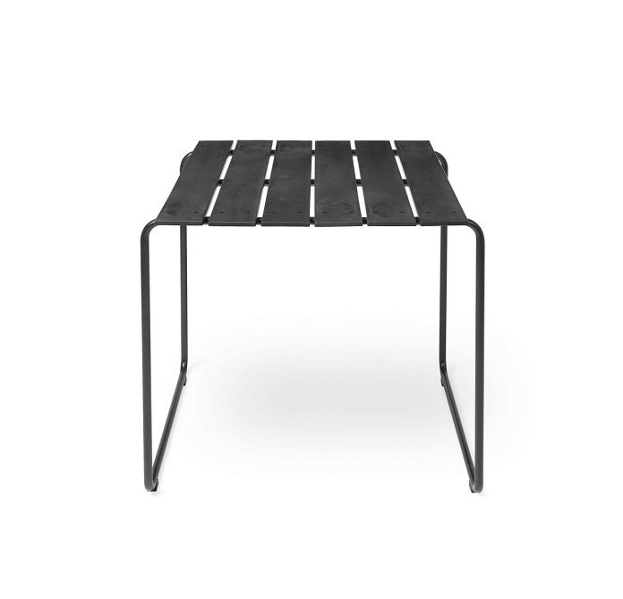 Ocean Table Outdoor Table 2 Persons Mater Black