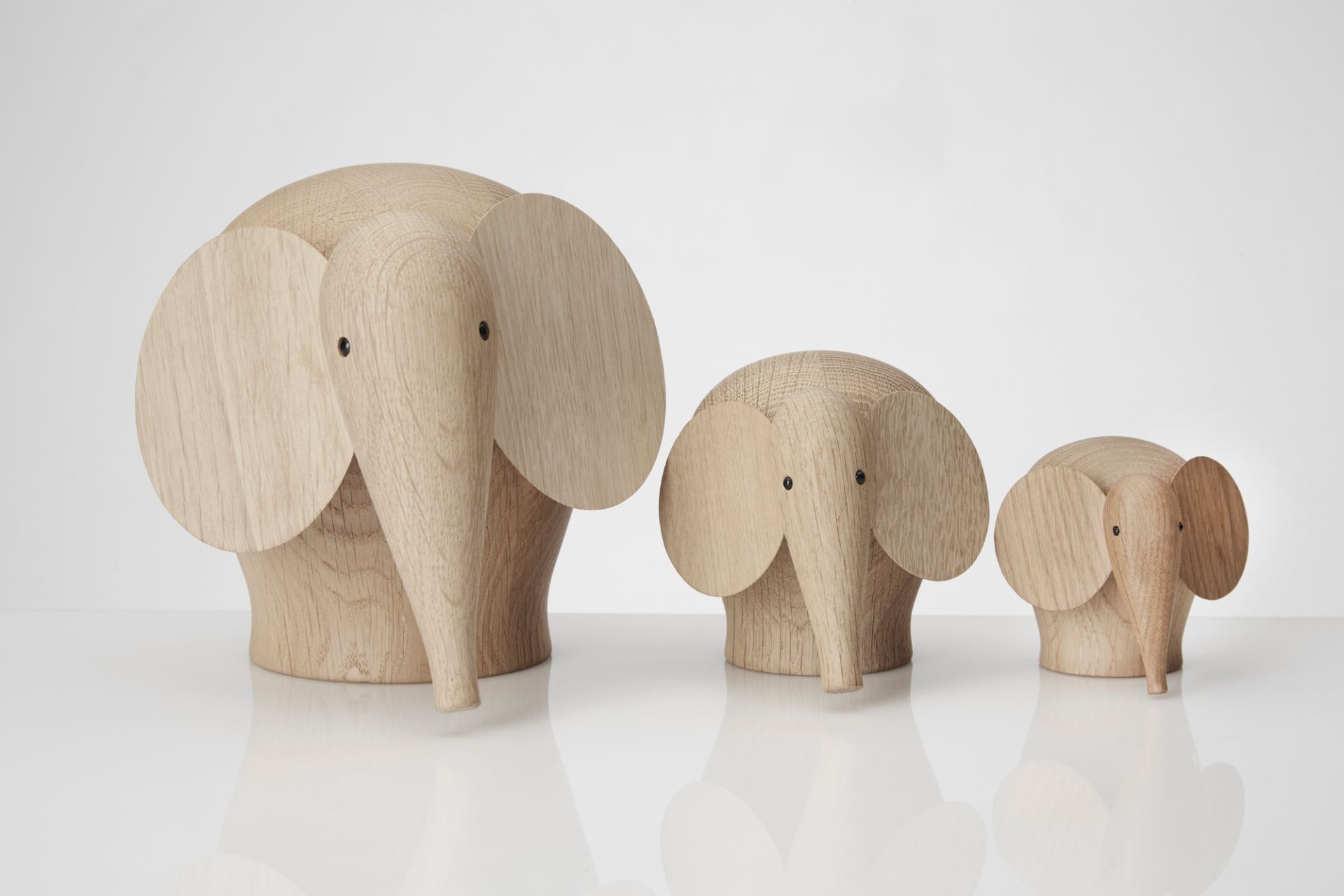 Nunu Elephant wood Elephant Mini Woud