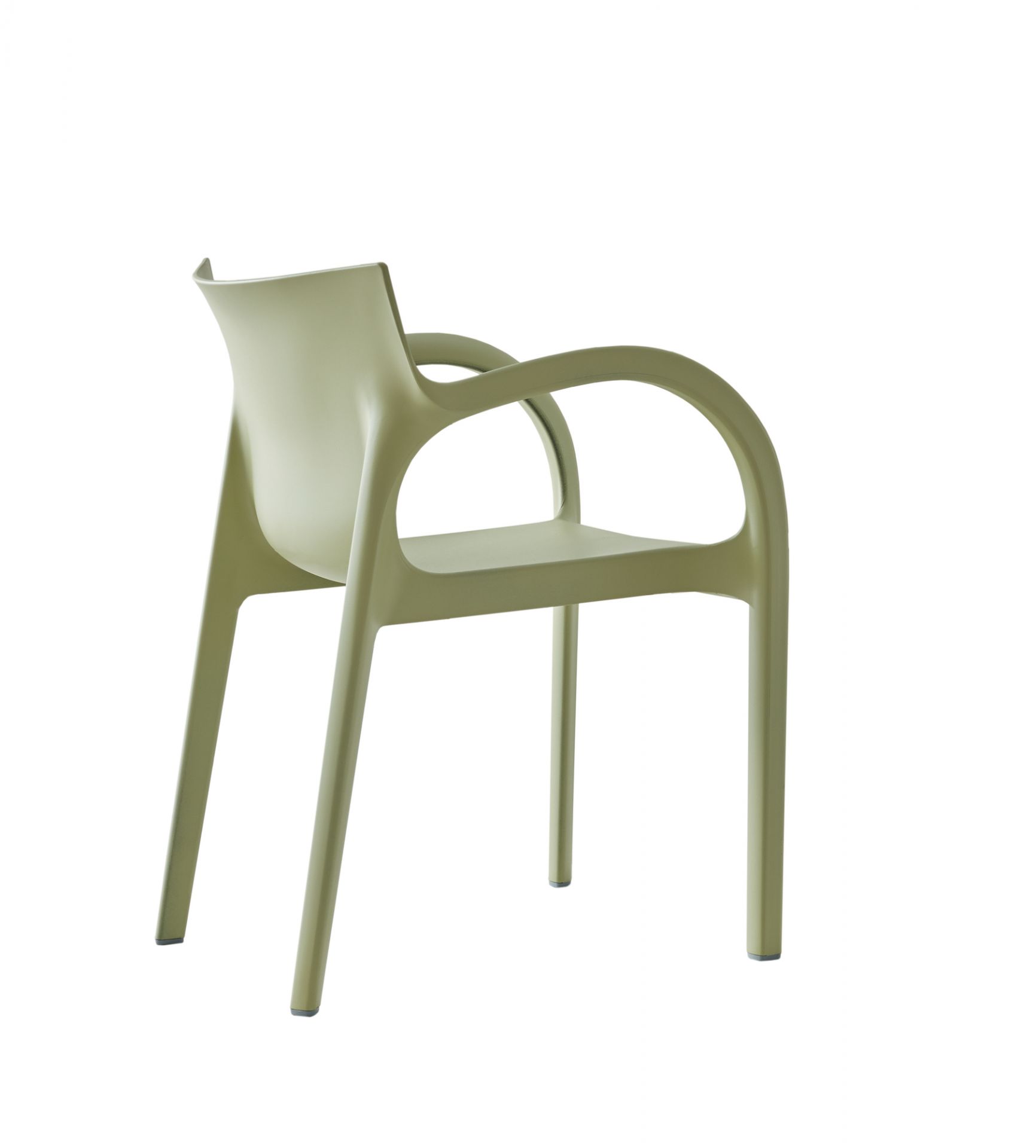 Poppystar Outdoor Chair Stackable Set of 4 Segis green Poppystar Outdoor Chair Stackable Set of 4 Segis green