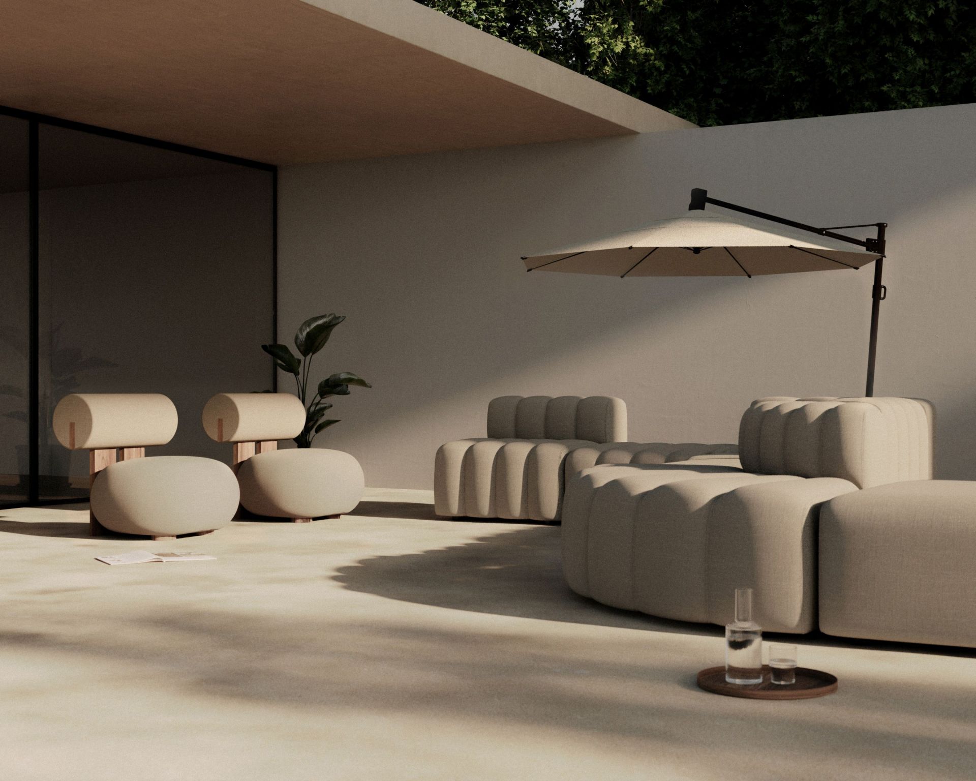 Studio Outdoor Ottoman Norr11