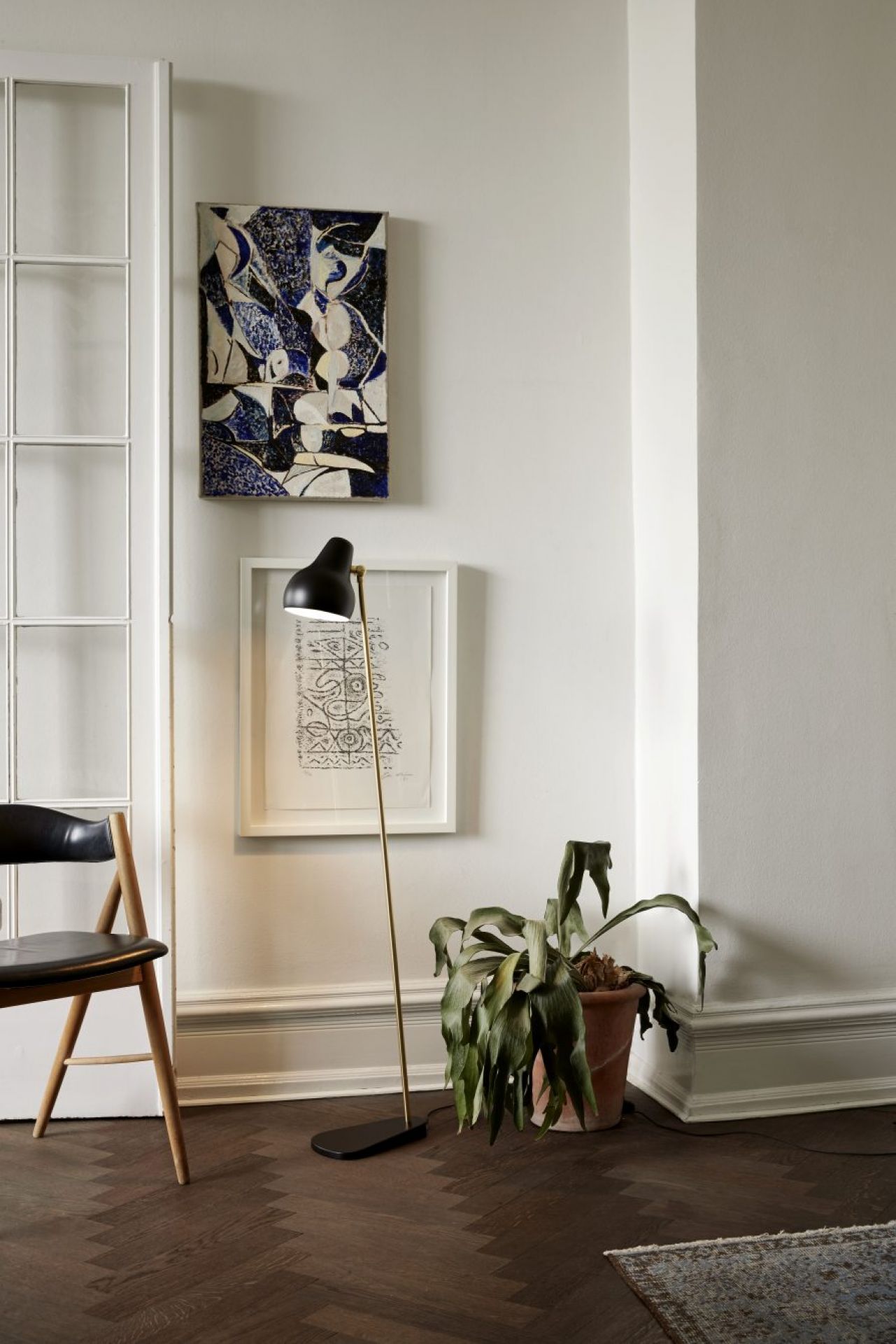 VL38 Floor lamp Louis Poulsen Black