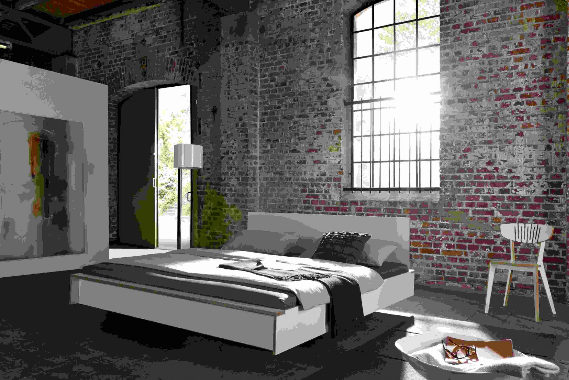 Headboard for Flai double bed anthracite Müller Möbelwerkstätten