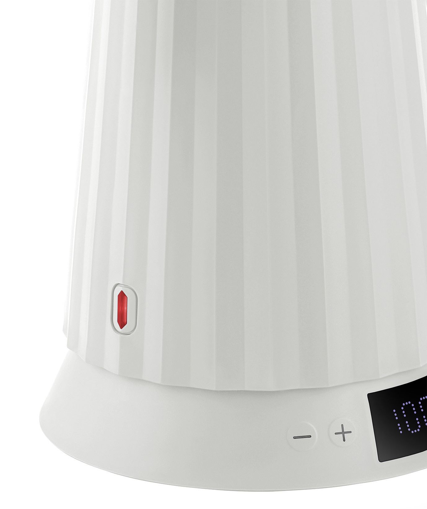 MDL21 Plissé kettle with temperature control Alessi