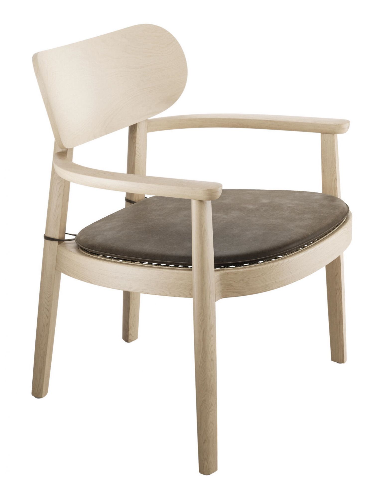 Upholstery 119 PA for wooden armchair with armrests Thonet 