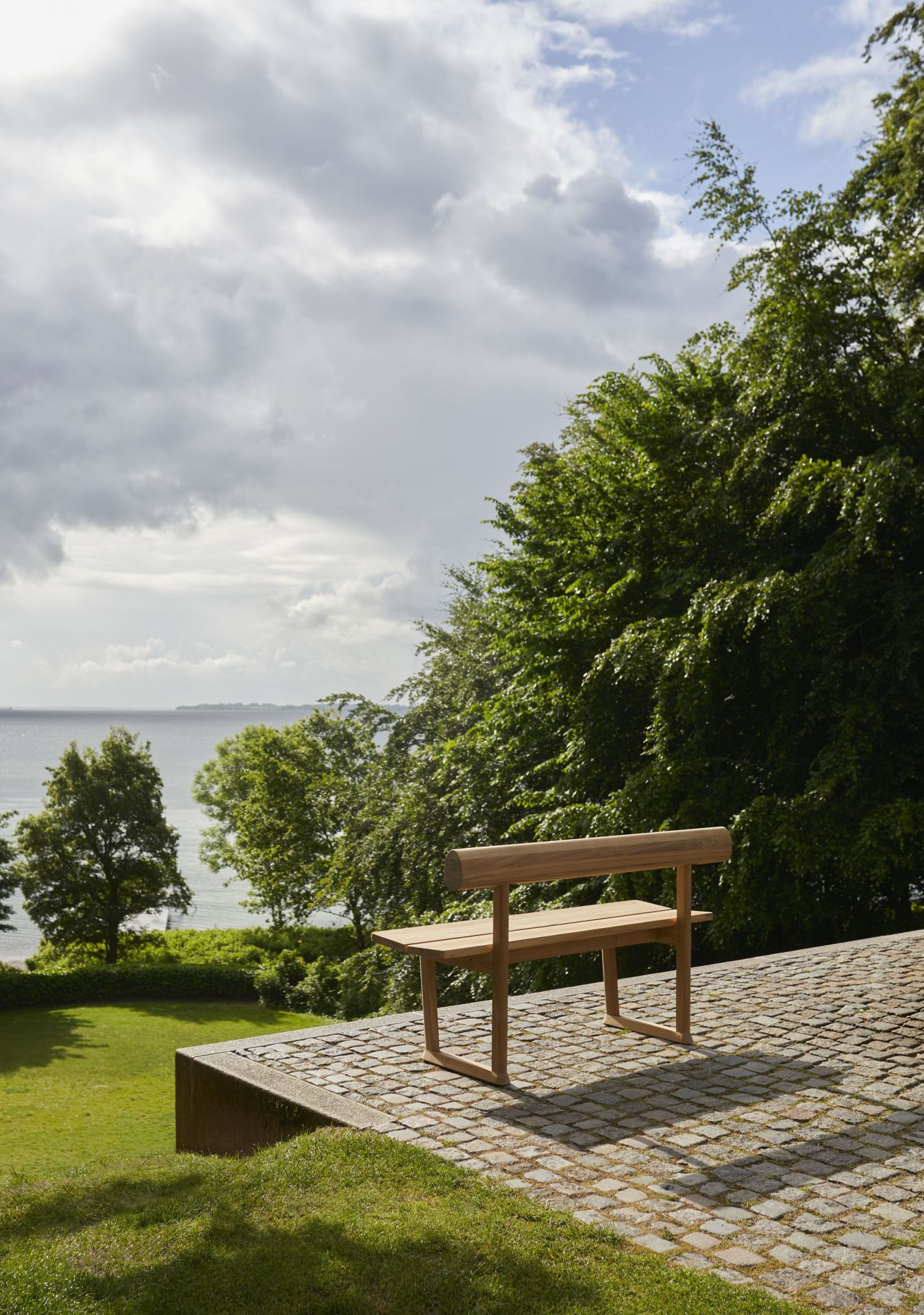 Banco Bench Teak Outdoor Skagerak by Fritz Hansen