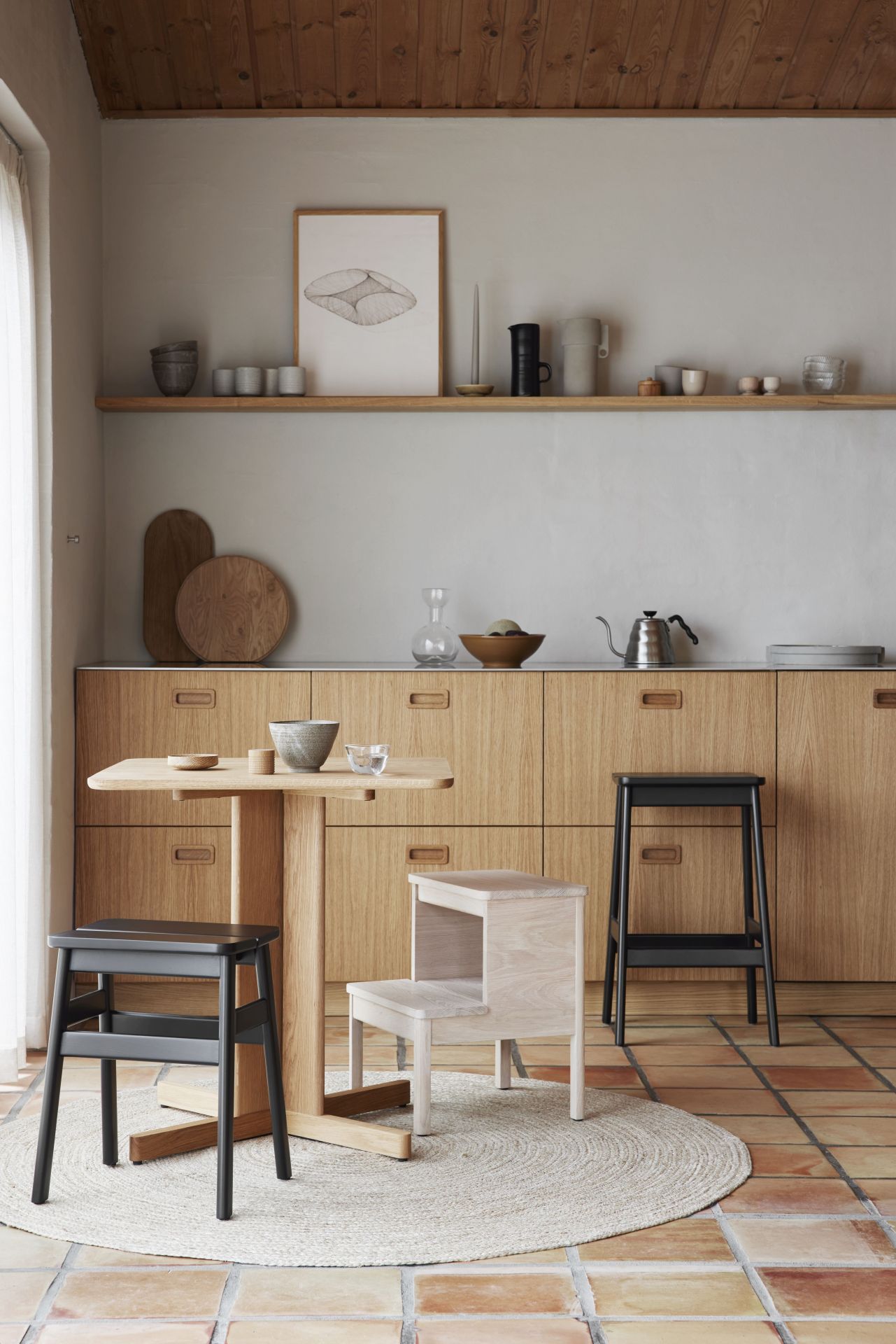 A Line Climbing Stool Form & Refine