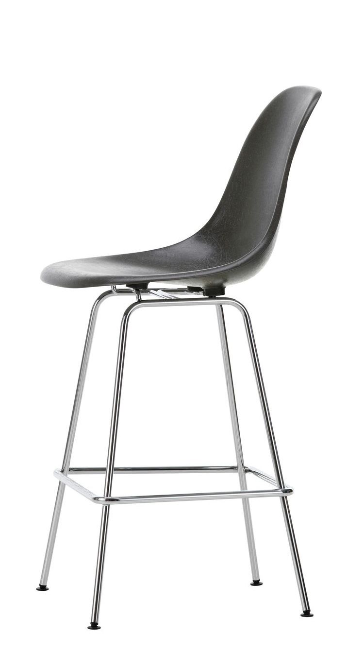 Eames Fibreglass Bar Stool Medium Bar Stool Vitra