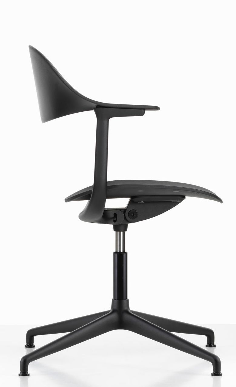 Mynt back and seat plastic office swivel chair Vitra