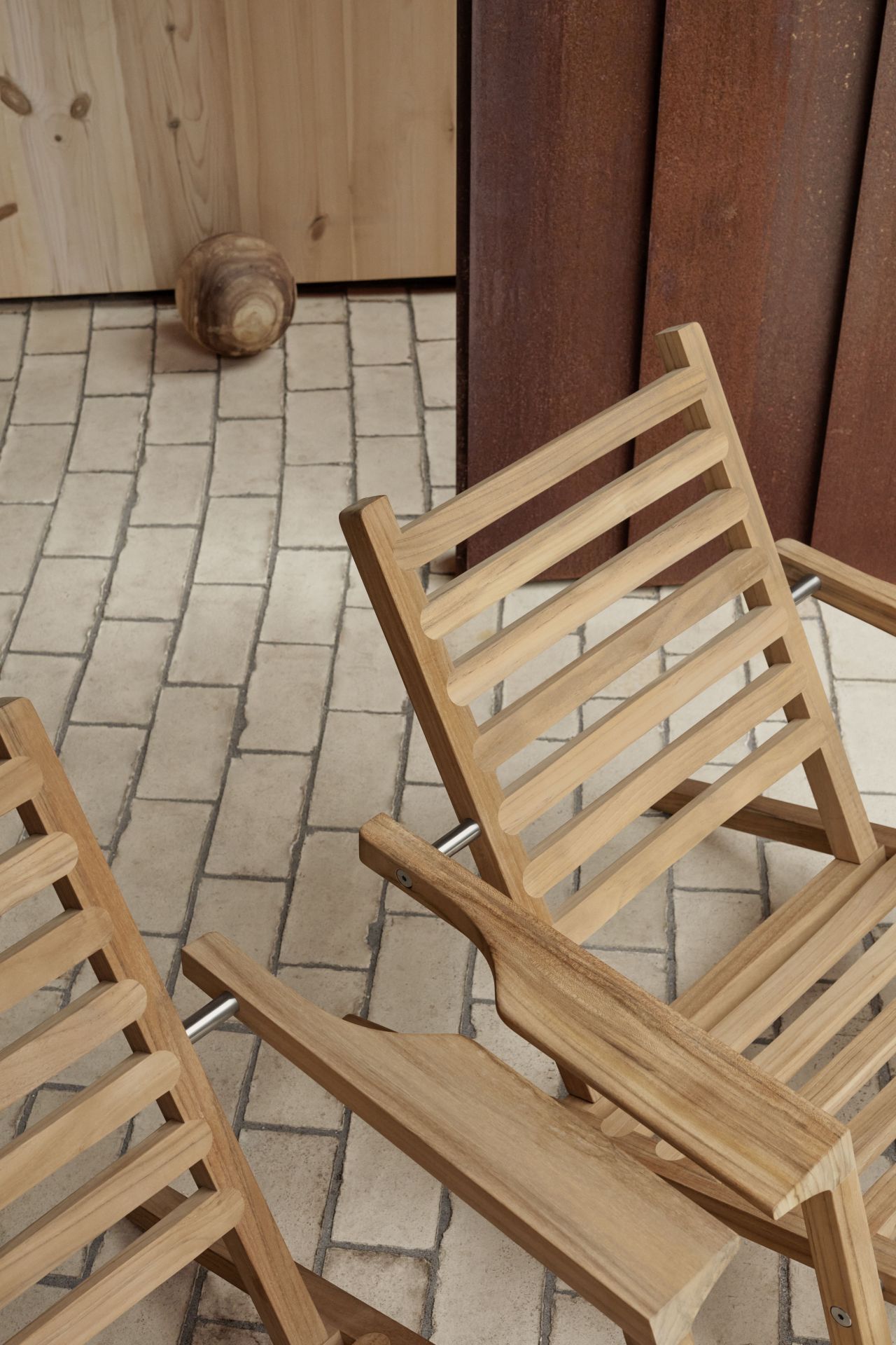 AH603 Deck Chair Teak Carl Hansen & Søn 