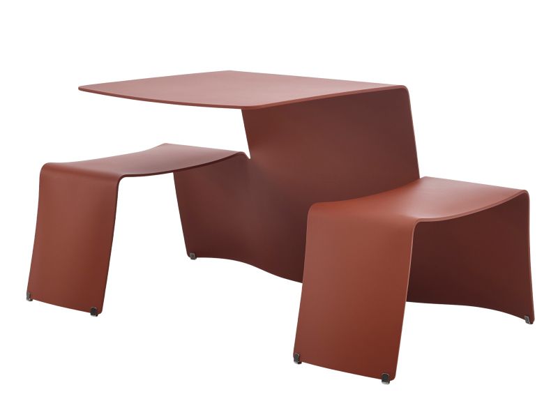Picnik Table and Seat Combination Outdoor Extremis
