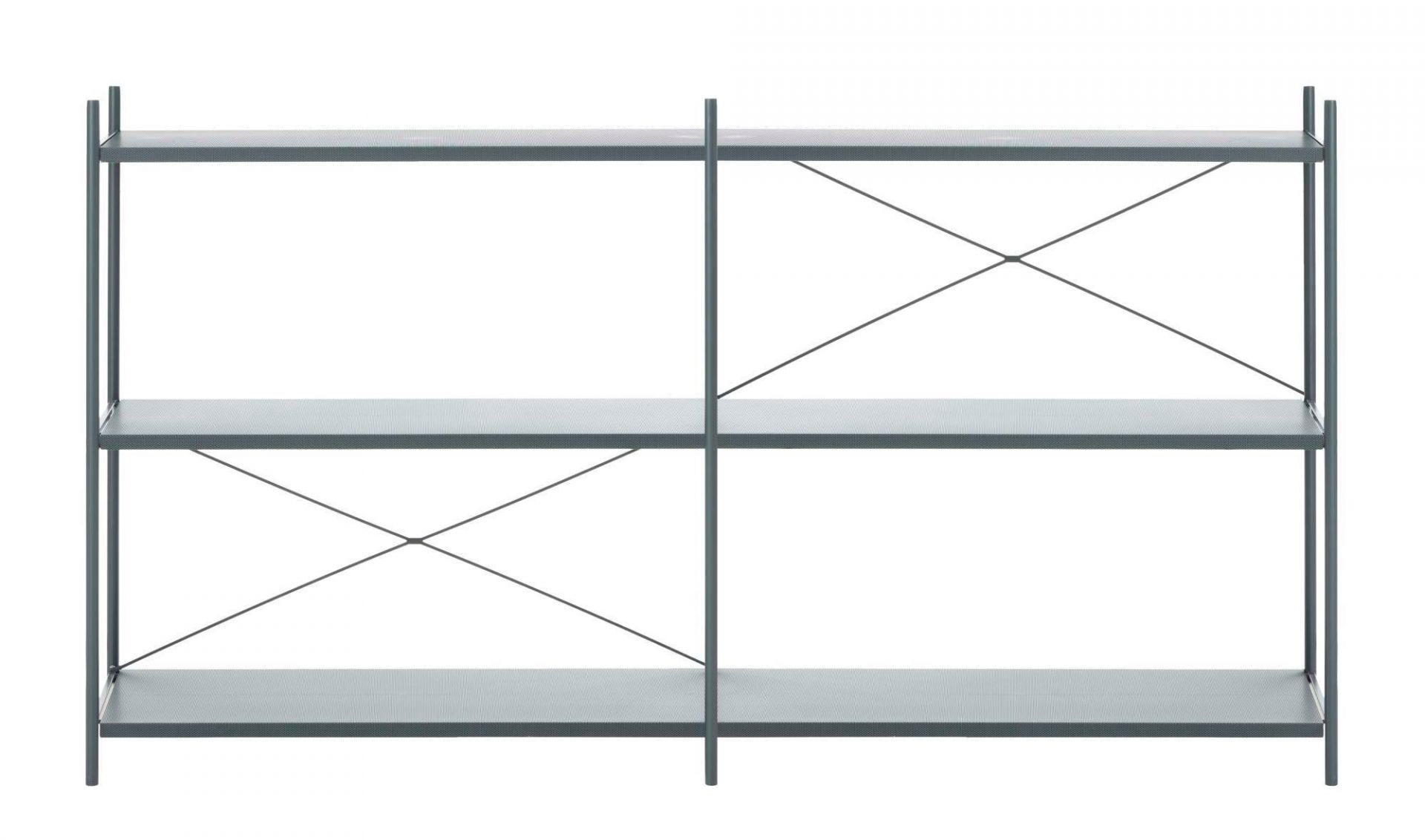 Punctual Shelving System 2x3 Regal Ferm Living-grau