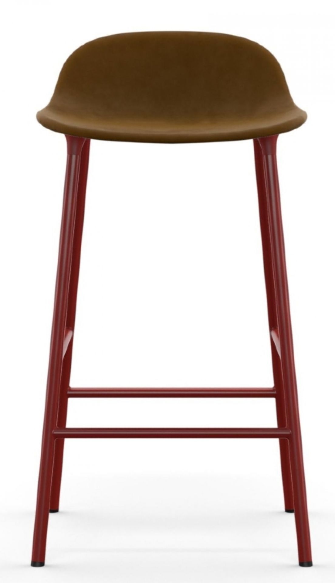 Form Barstool  H 65 cm Steel Upholstered Normann Copenhagen