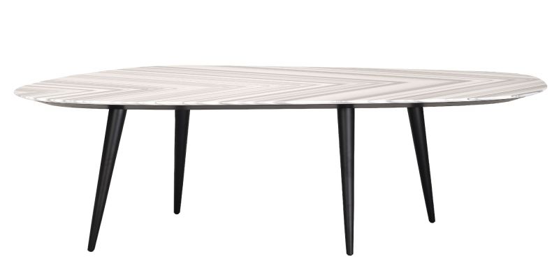 2318 Tweed Marble Dining Table W 250 cm Zanotta