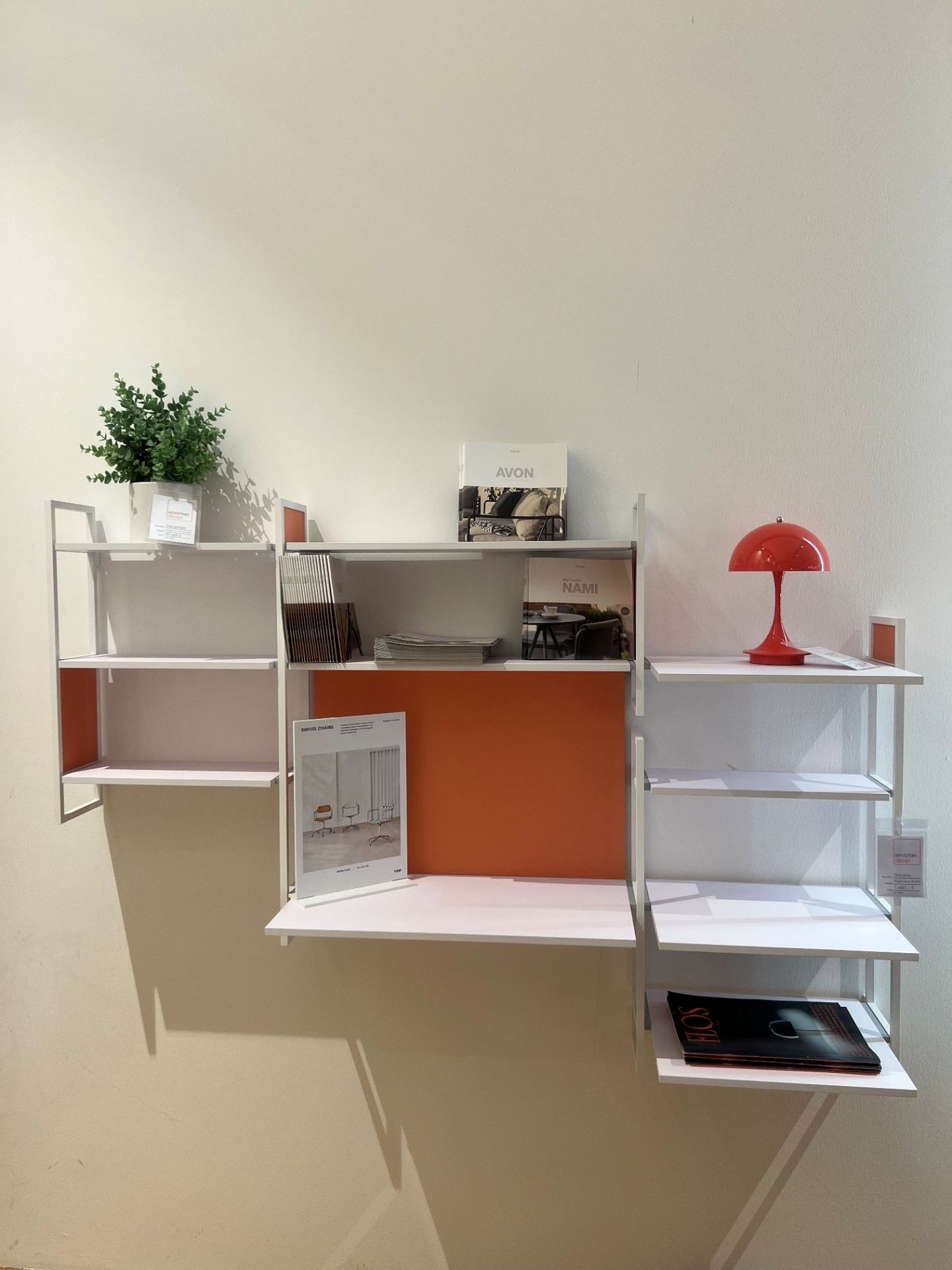 Oncono shelving unit - EXHIBIT  PIECE