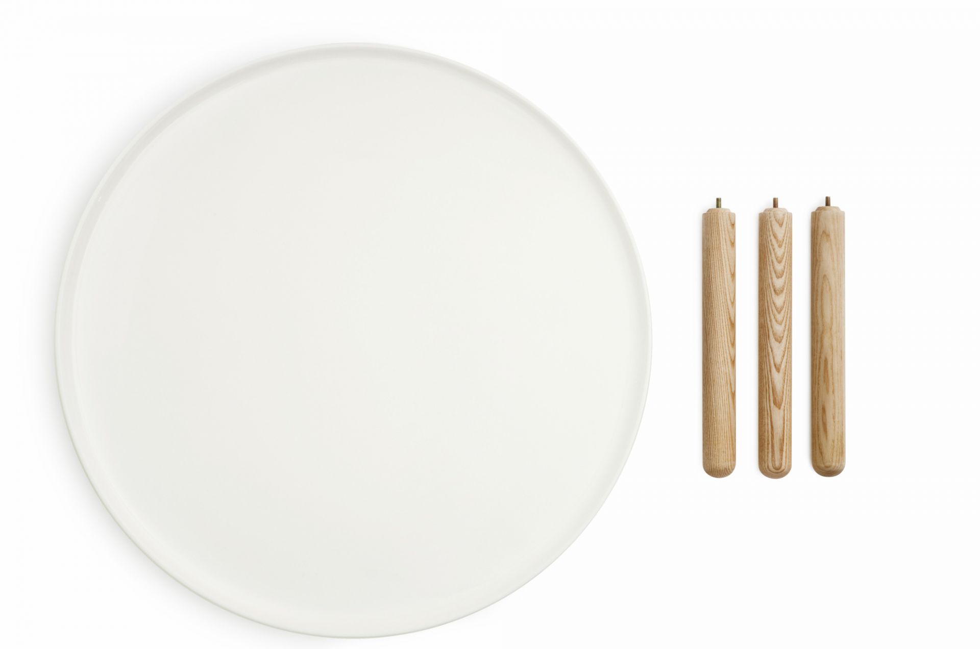 Tablo Table Small Side Table Normann Copenhagen White
