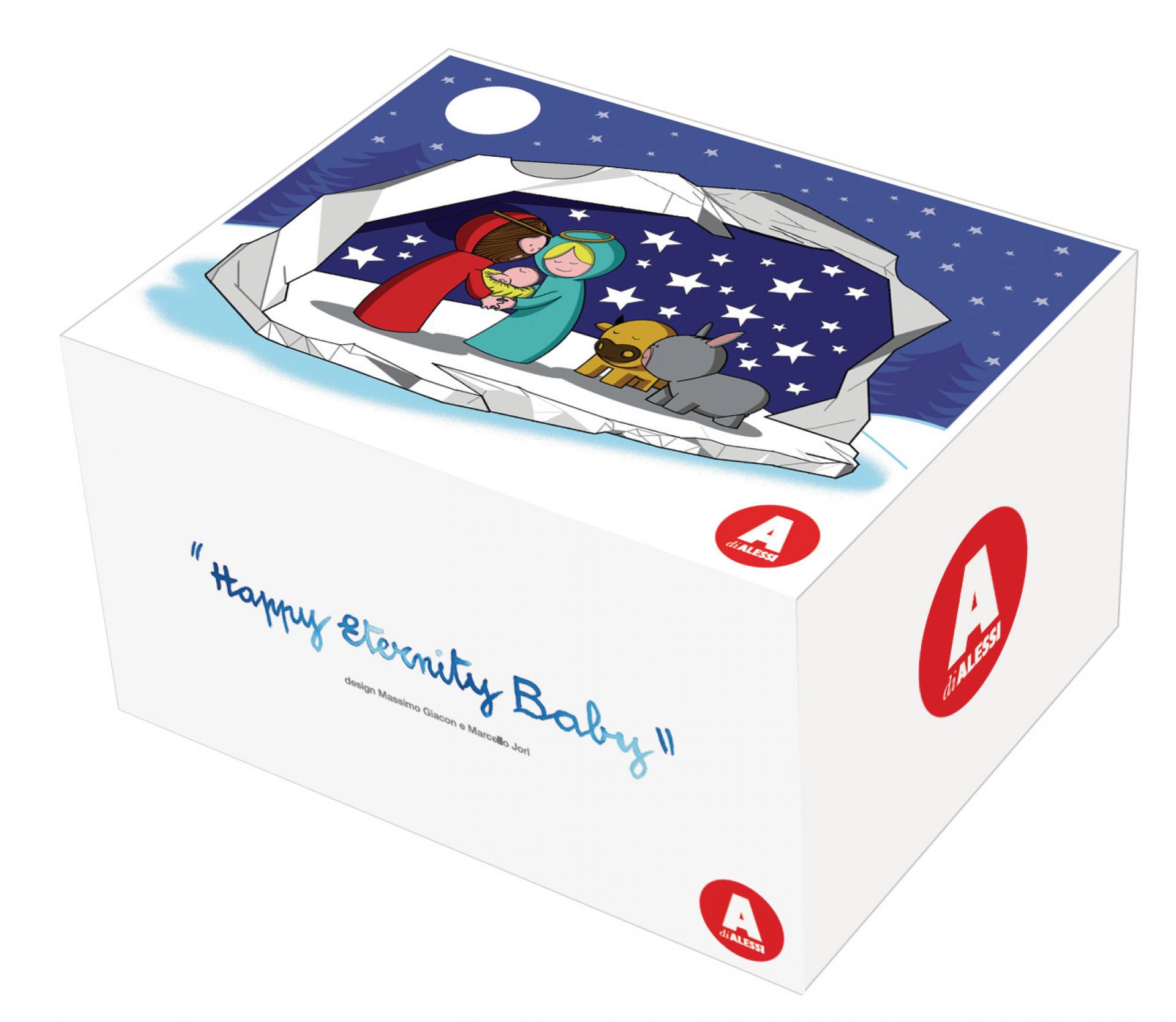 Happy Eternity Baby Christmas crib Alessi