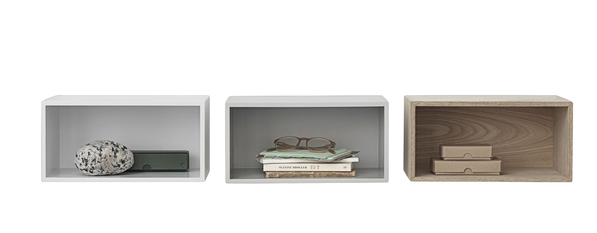 Mini Stacked Storage System 2.0 Shelf system Muuto