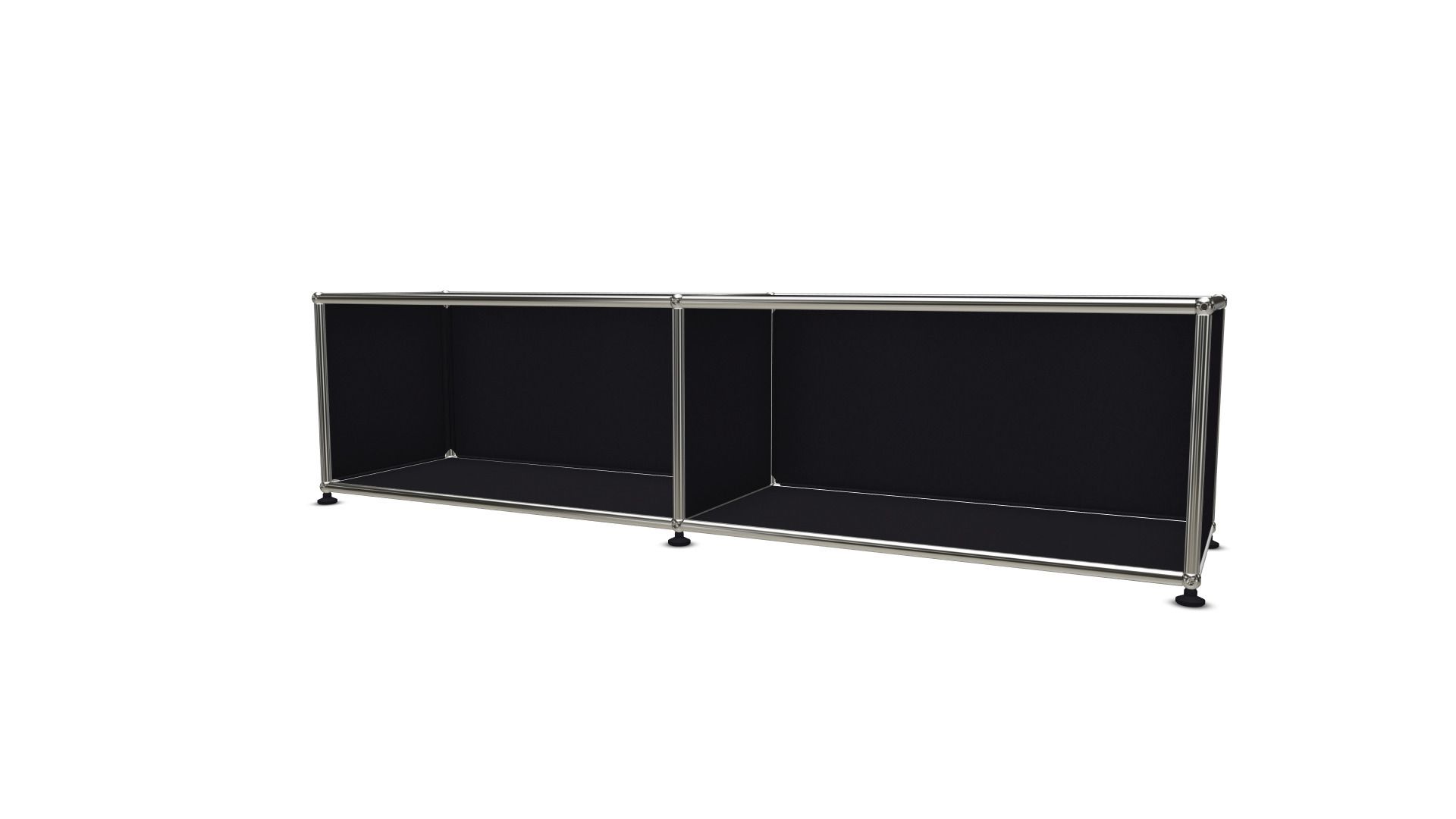 USM Haller Lowboard offen schwarz