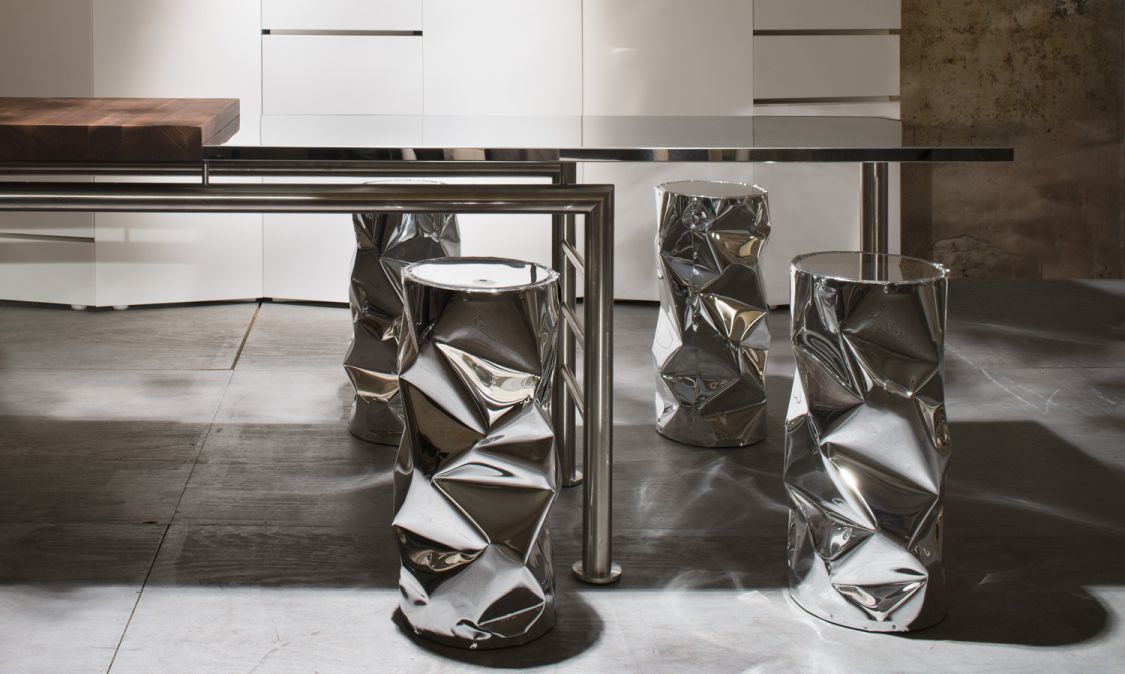 Big Tab.u Table / Stool Opinion Ciatti