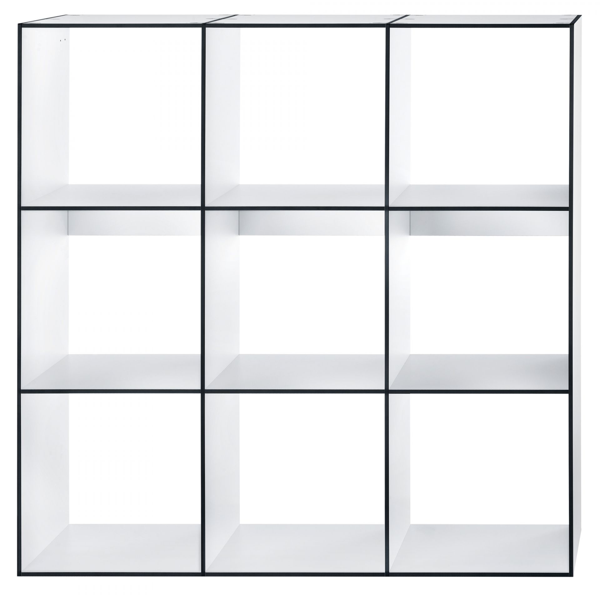 Library HP 3x3 module rack Hans Hansen