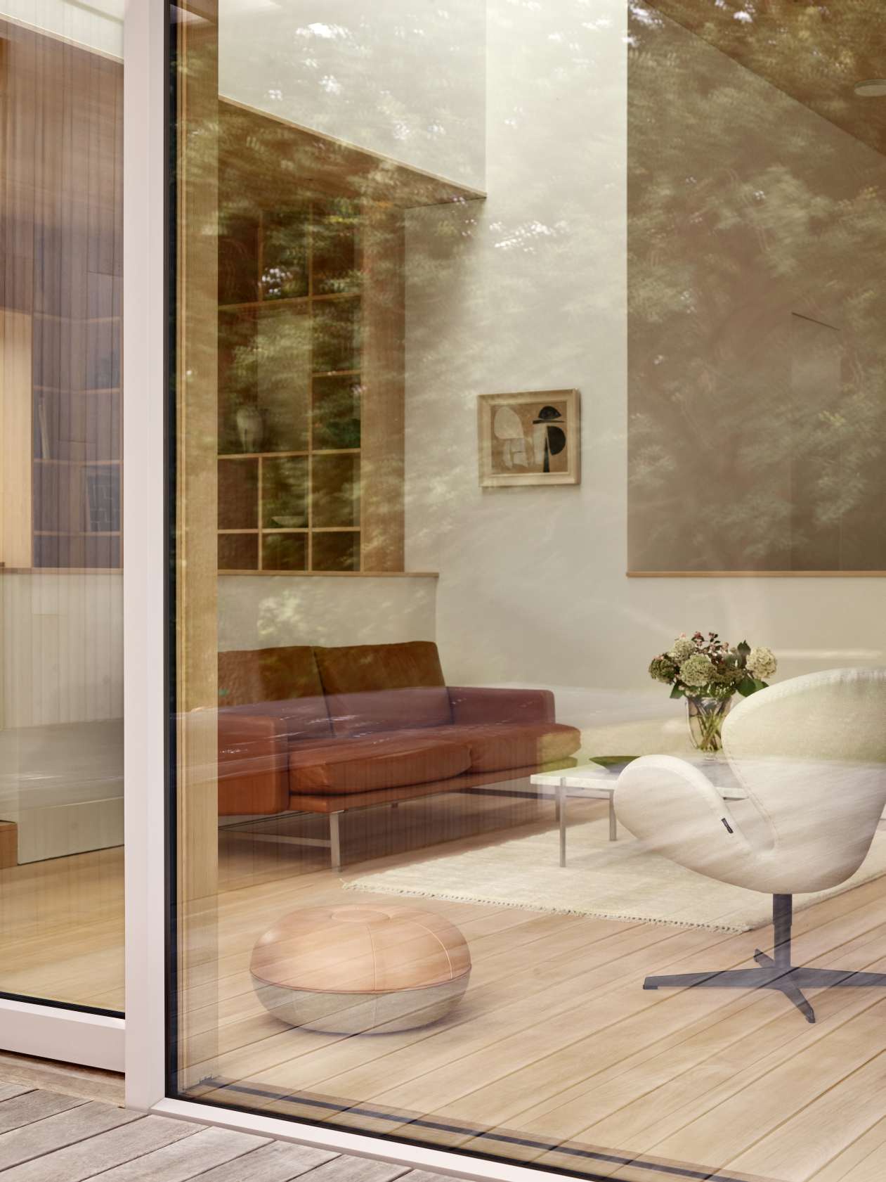 Pouf Small Stool Fritz Hansen
