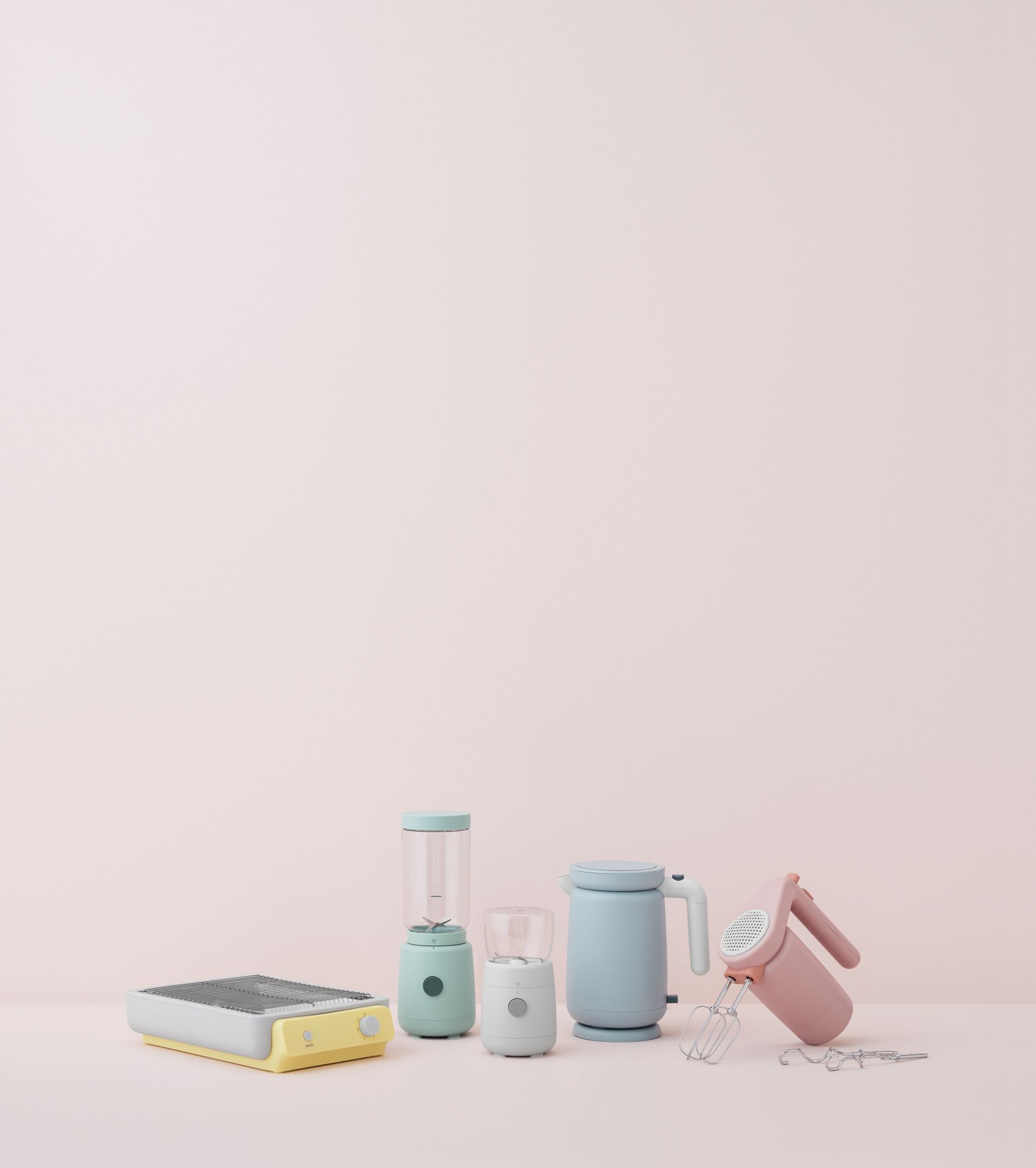 Foodie Hand mixer Light pink RIG TIG by Stelton