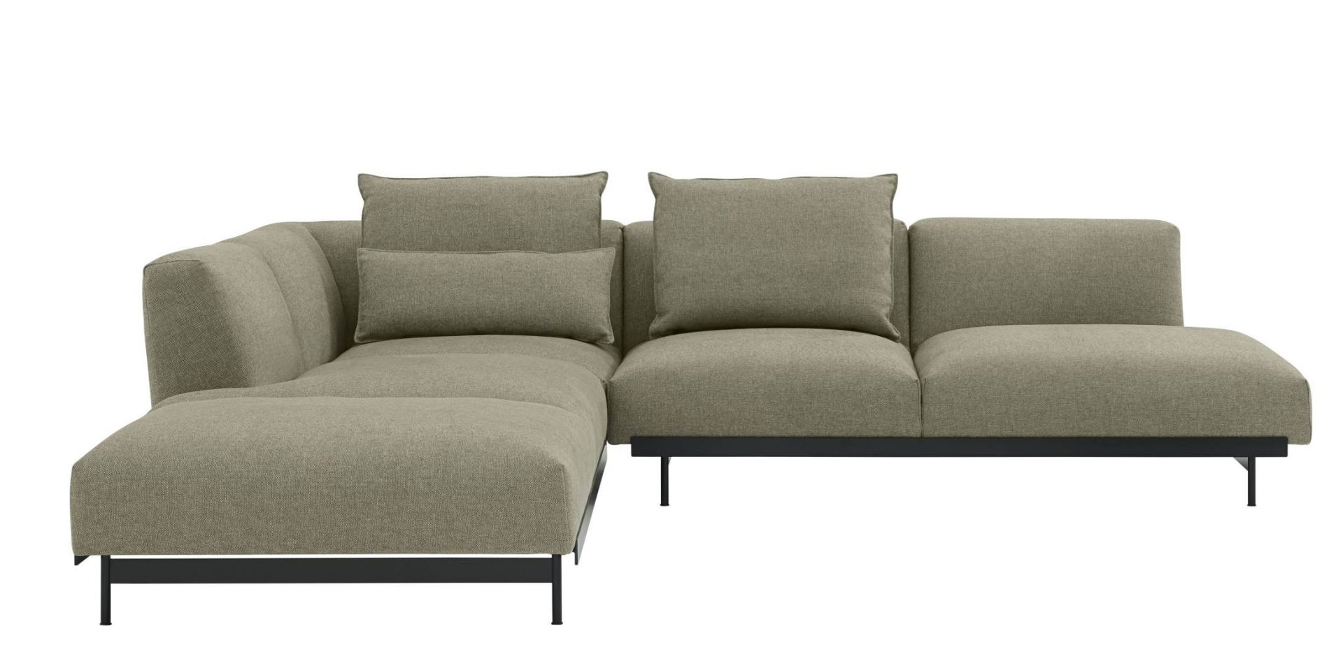 In Situ Modular Sofa 3-Seater Chaise Longue Muuto