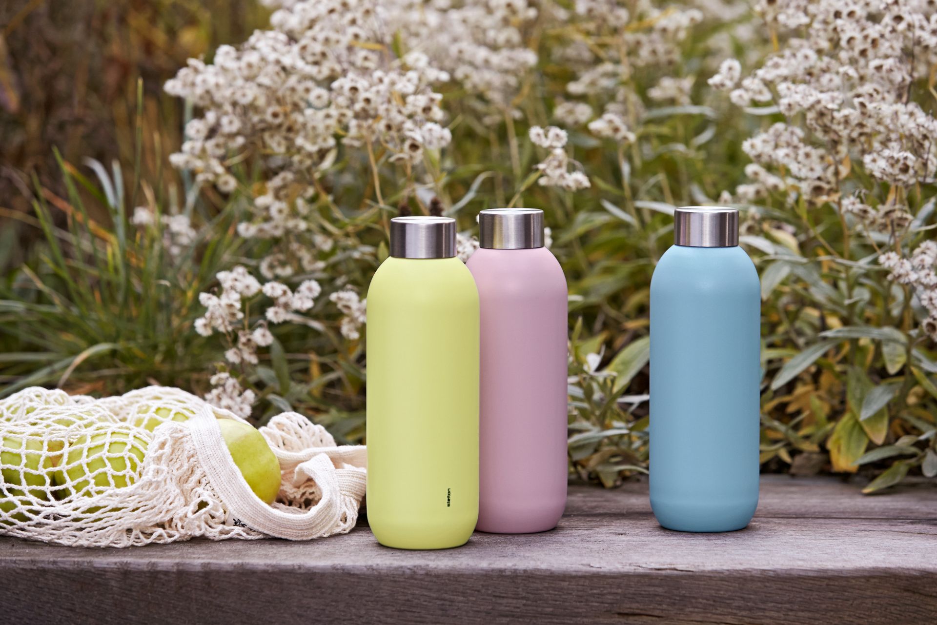 Keep Cool Drinking Bottle 0,6 l Stelton Black SINGLE PIECES