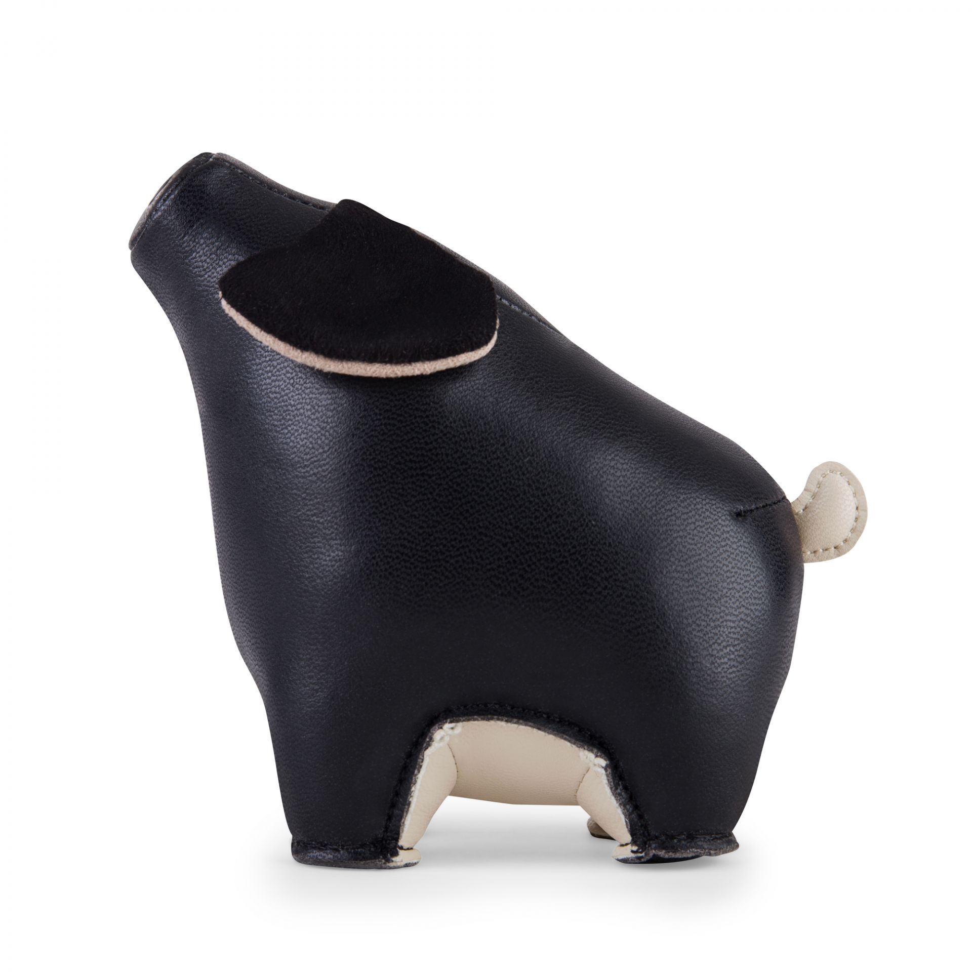 Paperweight Pig Diya Black/Wheat Züny
