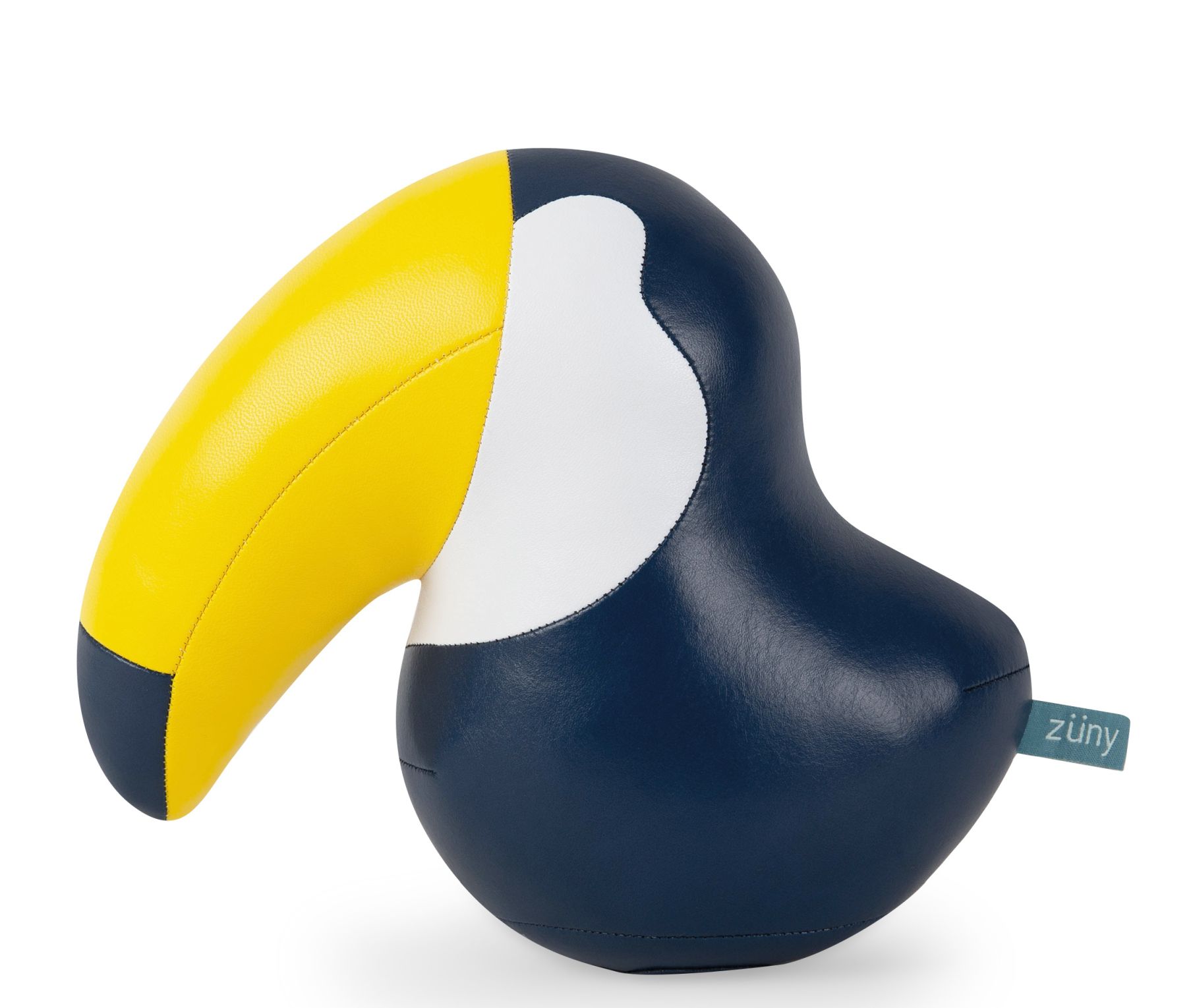 Toucan Toco bookend Midnight blue / yellow Züny 